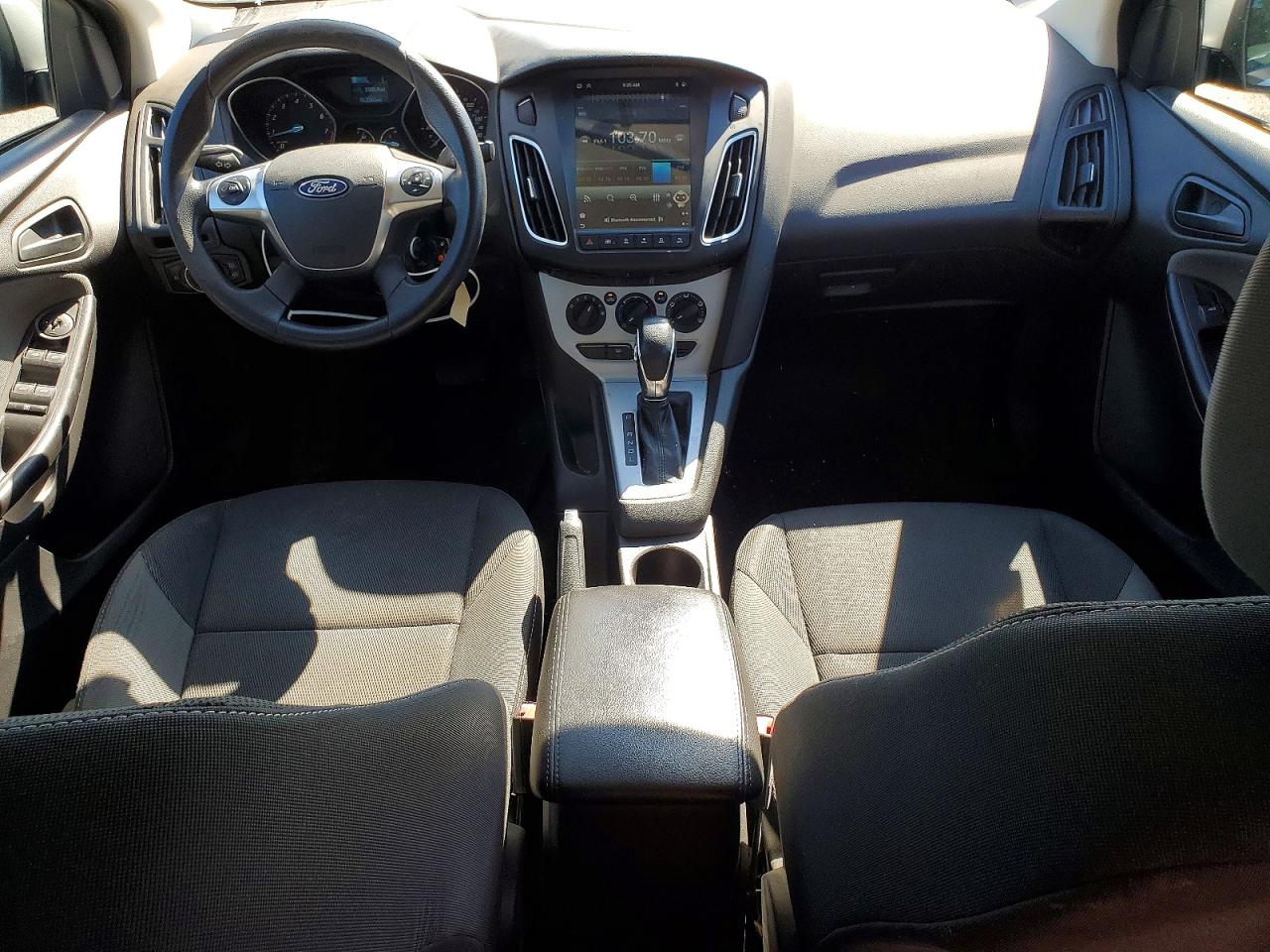 2012 Ford Focus Se Silver vin: 1FAHP3F26CL404468