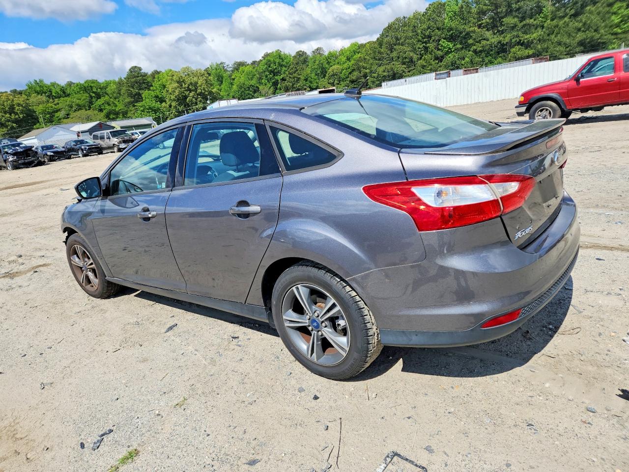 2012 Ford Focus Se Gray vin: 1FAHP3F26CL407404