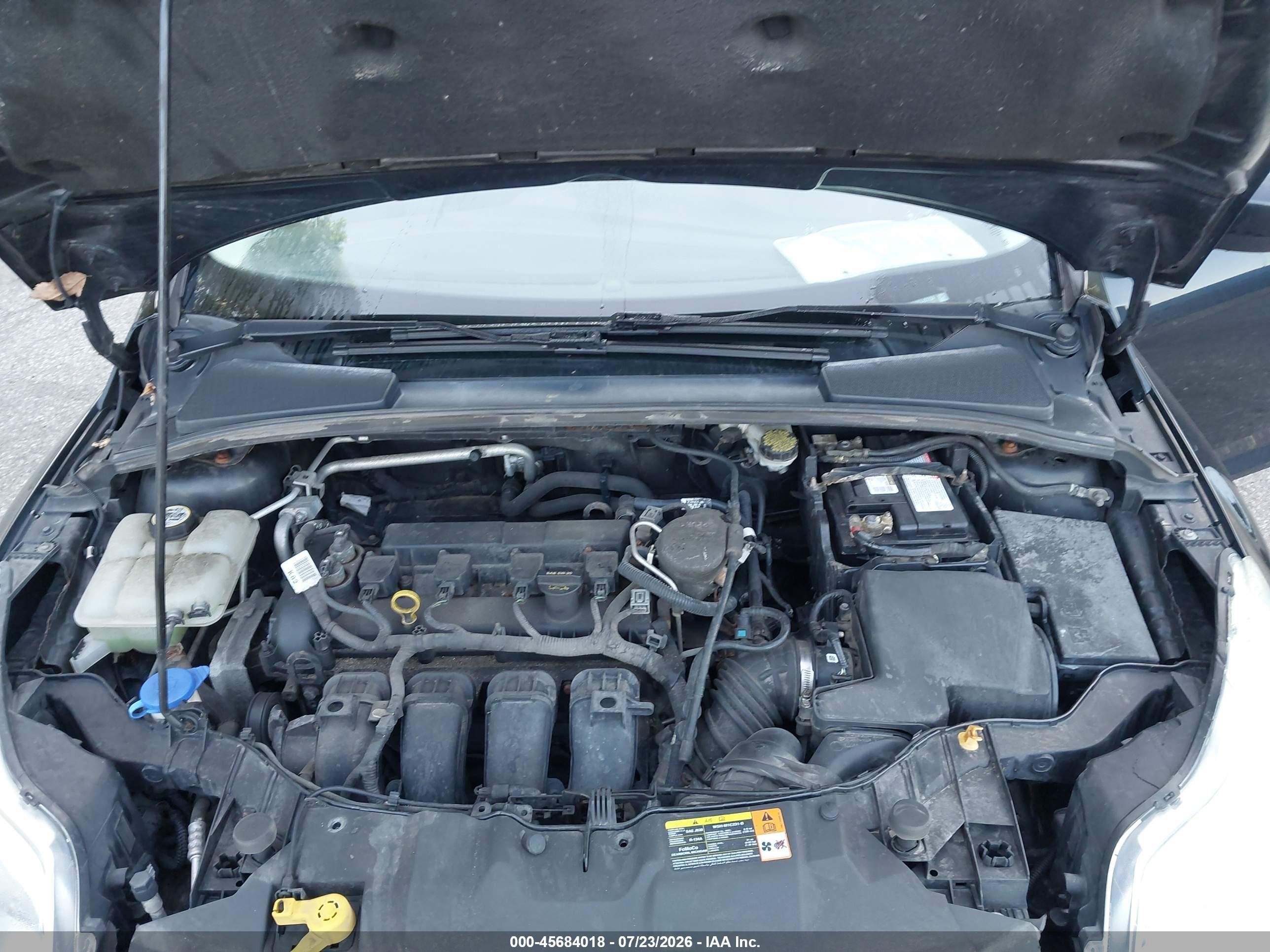 2012 Ford Focus Se Black vin: 1FAHP3F26CL421934