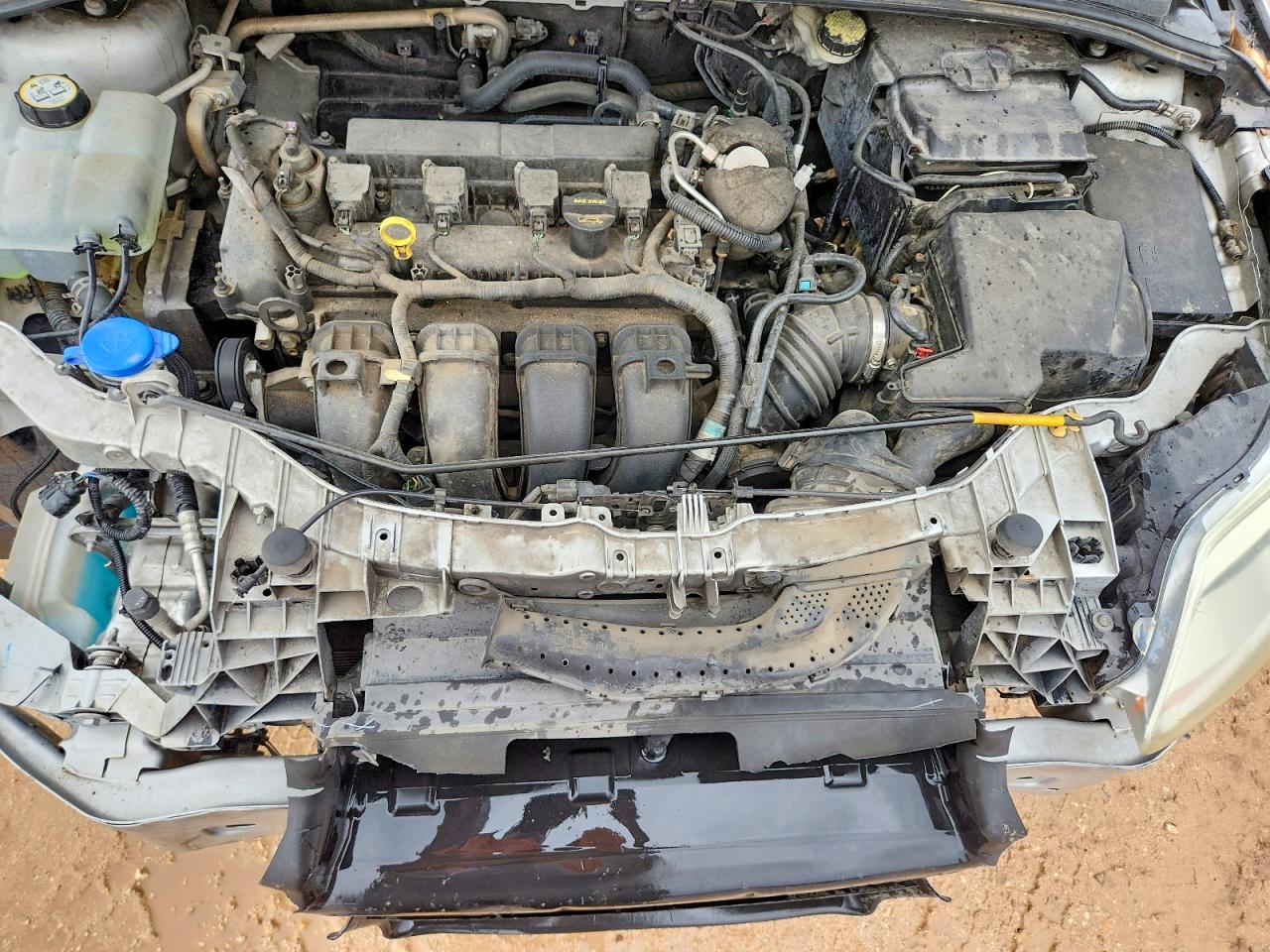 2012 Ford Focus Se Silver vin: 1FAHP3F26CL449555