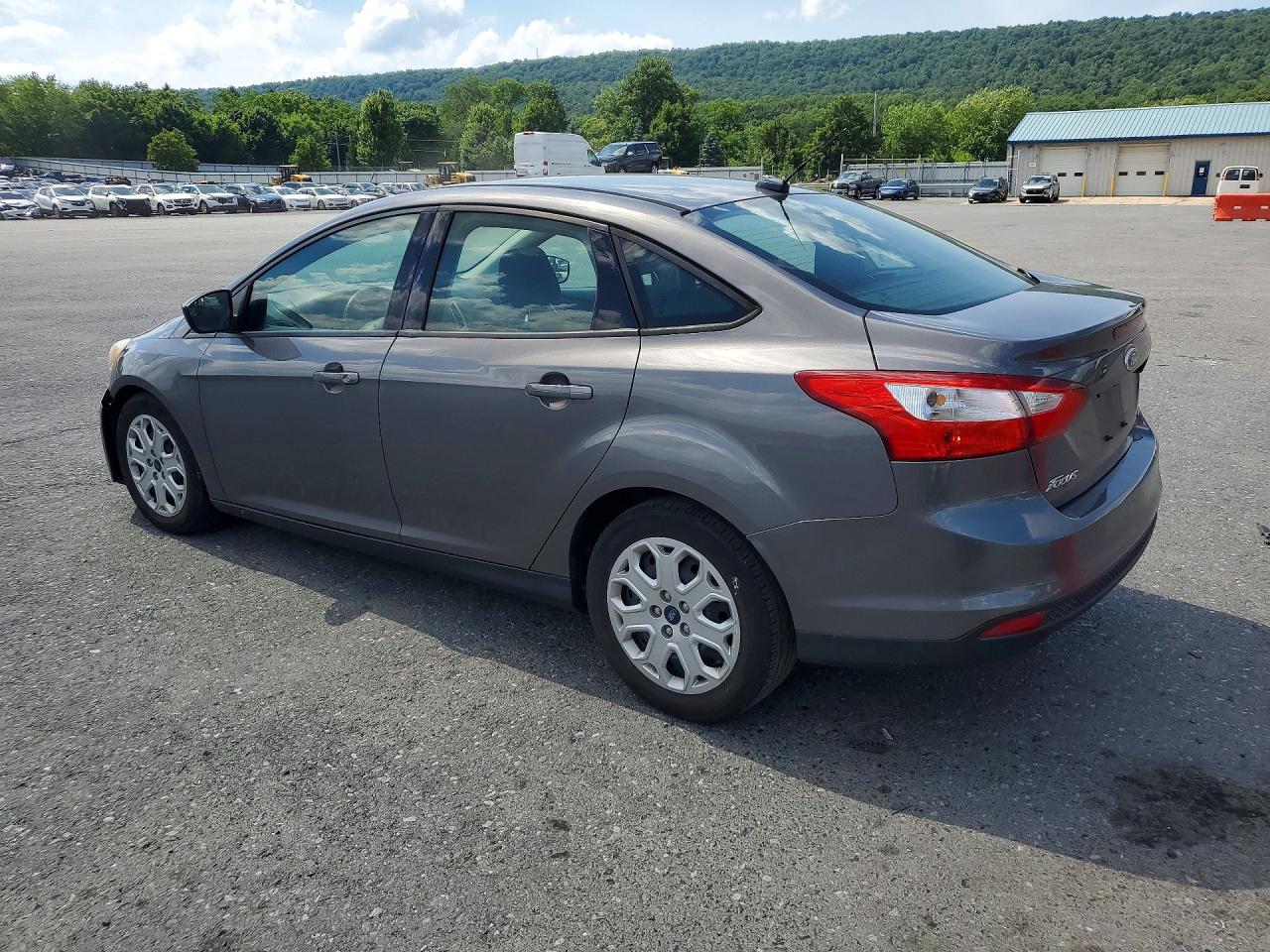 2012 Ford Focus Se Gray vin: 1FAHP3F27CL137373