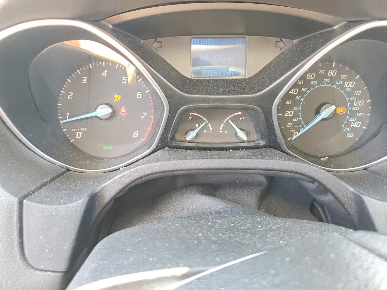2012 Ford Focus Se Gray vin: 1FAHP3F27CL137373