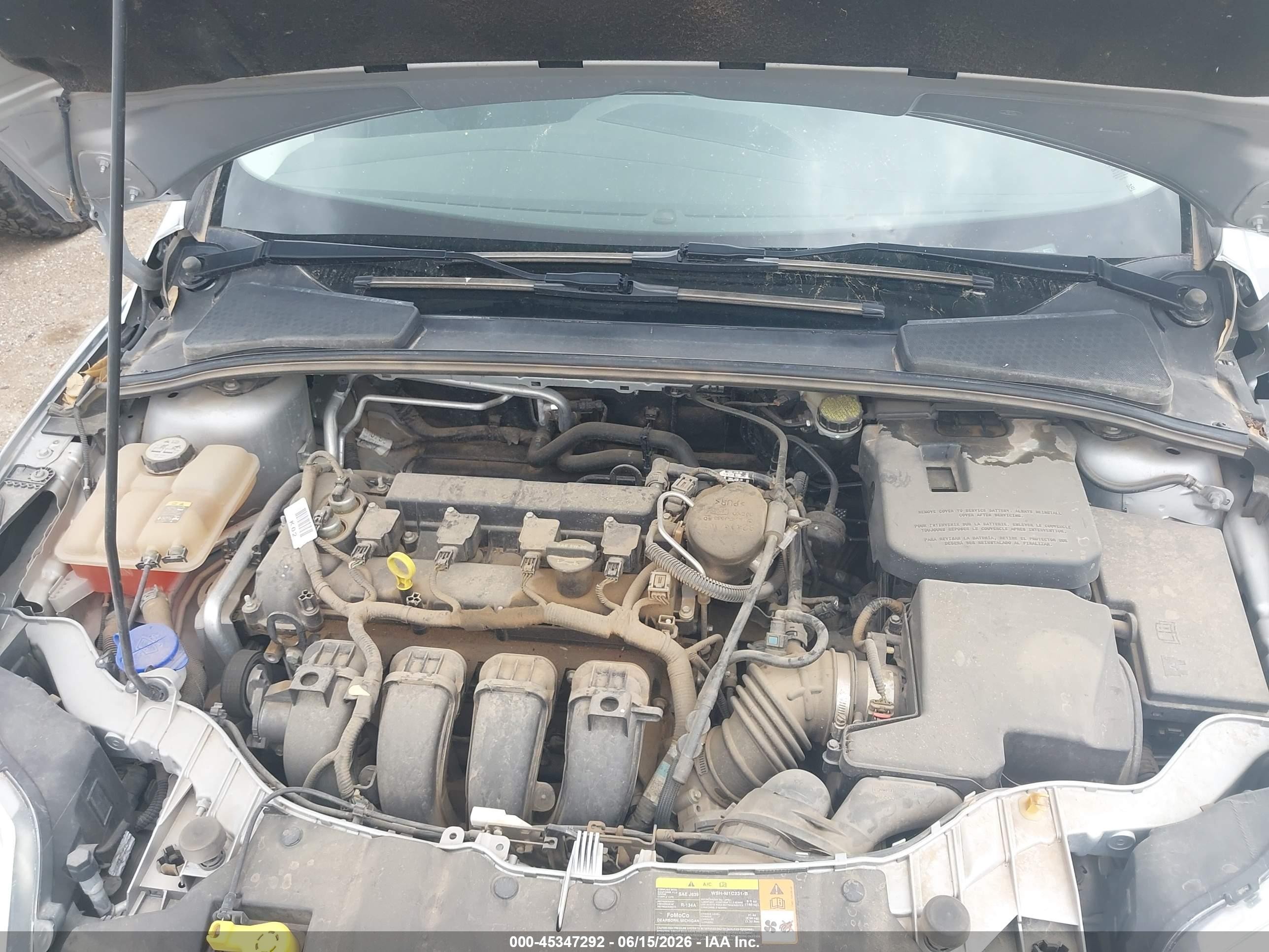 2012 Ford Focus Se Silver vin: 1FAHP3F27CL140581