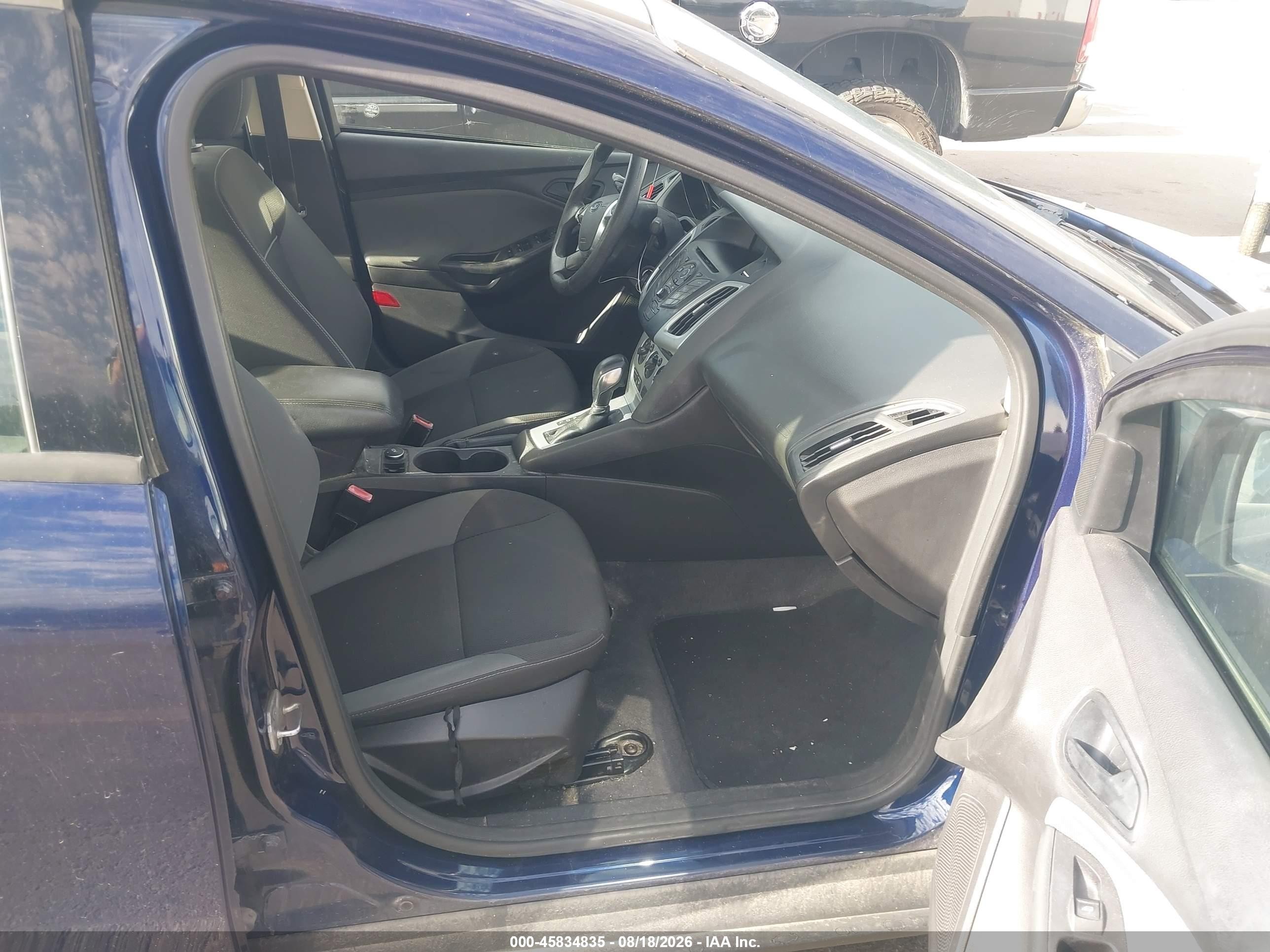 2012 Ford Focus Se Blue vin: 1FAHP3F27CL148518