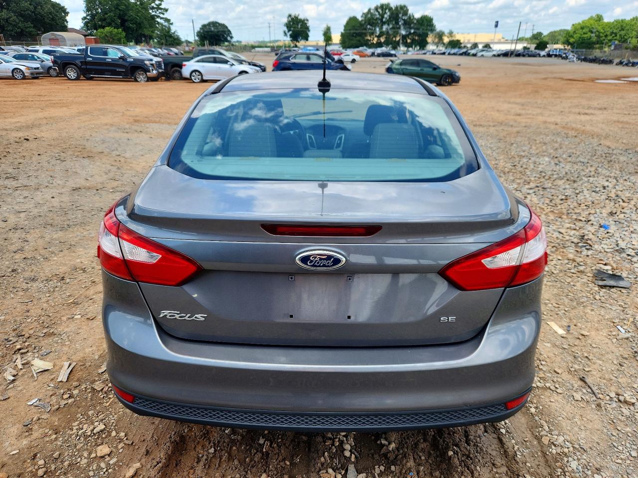 2012 Ford Focus Se Gray vin: 1FAHP3F27CL159969