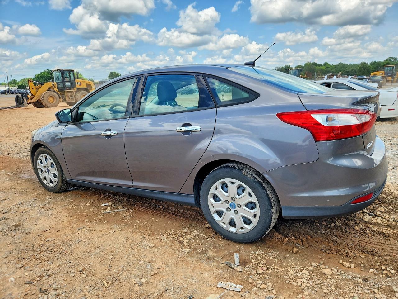 2012 Ford Focus Se Gray vin: 1FAHP3F27CL159969