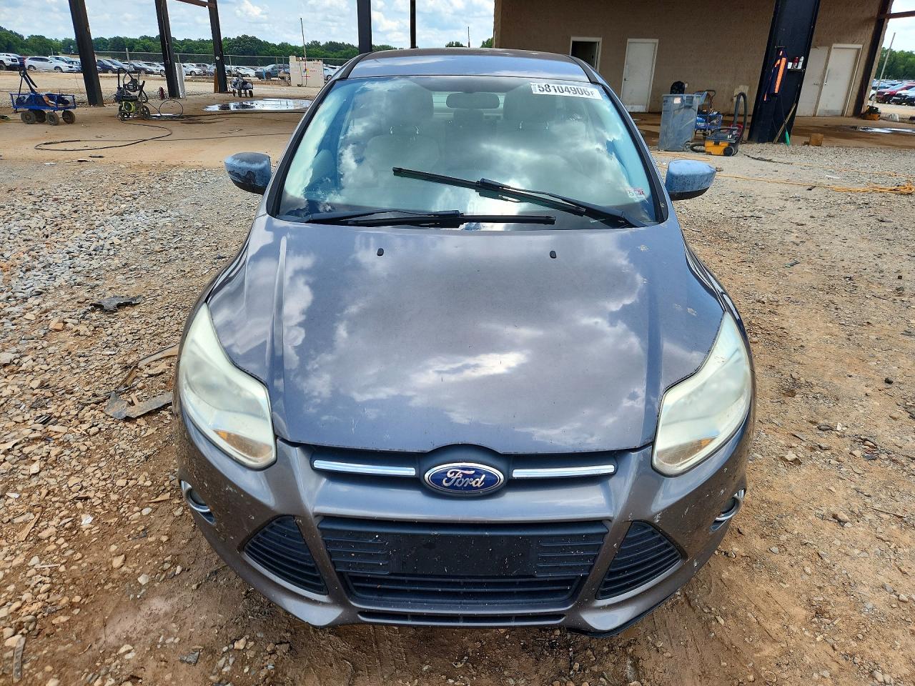 2012 Ford Focus Se Gray vin: 1FAHP3F27CL159969