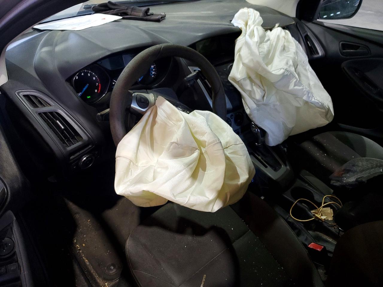 2012 Ford Focus Se Silver vin: 1FAHP3F27CL217059