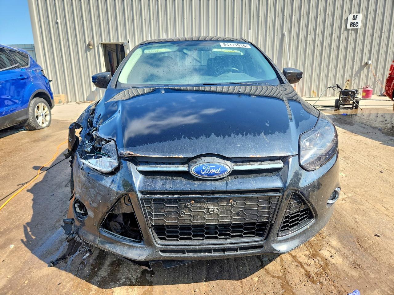 2012 Ford Focus Se Black vin: 1FAHP3F27CL255021