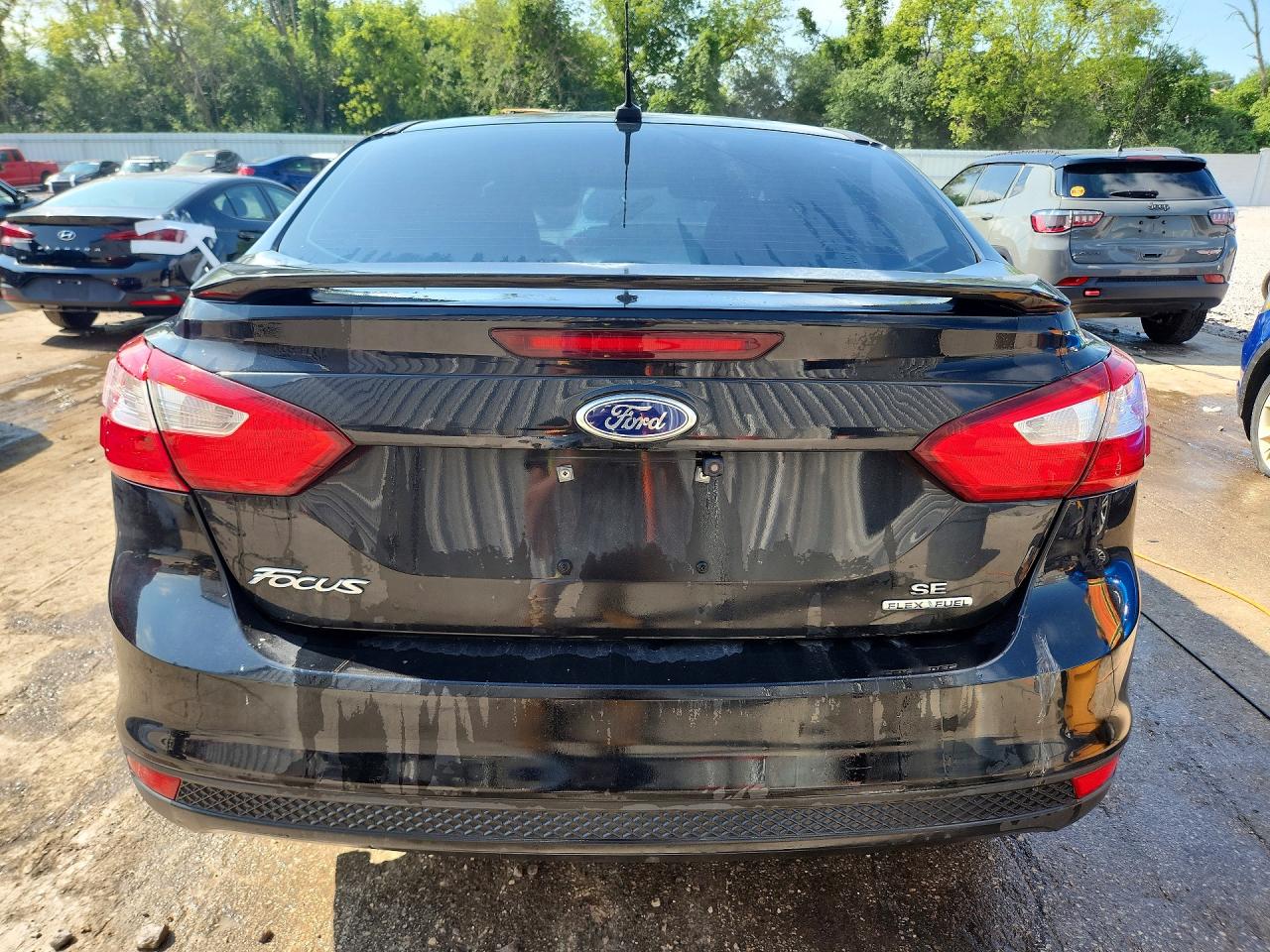 2012 Ford Focus Se Black vin: 1FAHP3F27CL255021