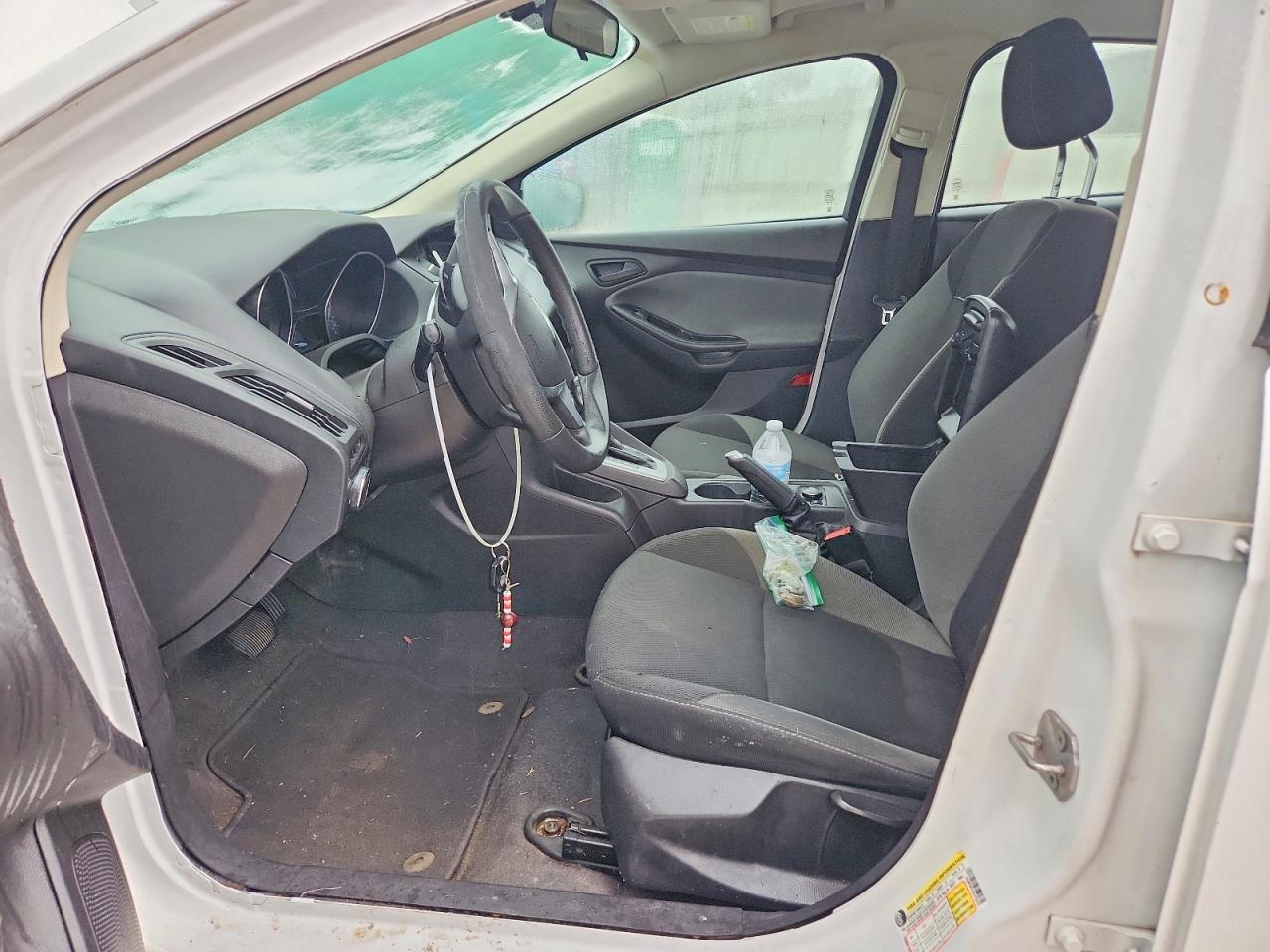 2012 Ford Focus Se White vin: 1FAHP3F27CL272210