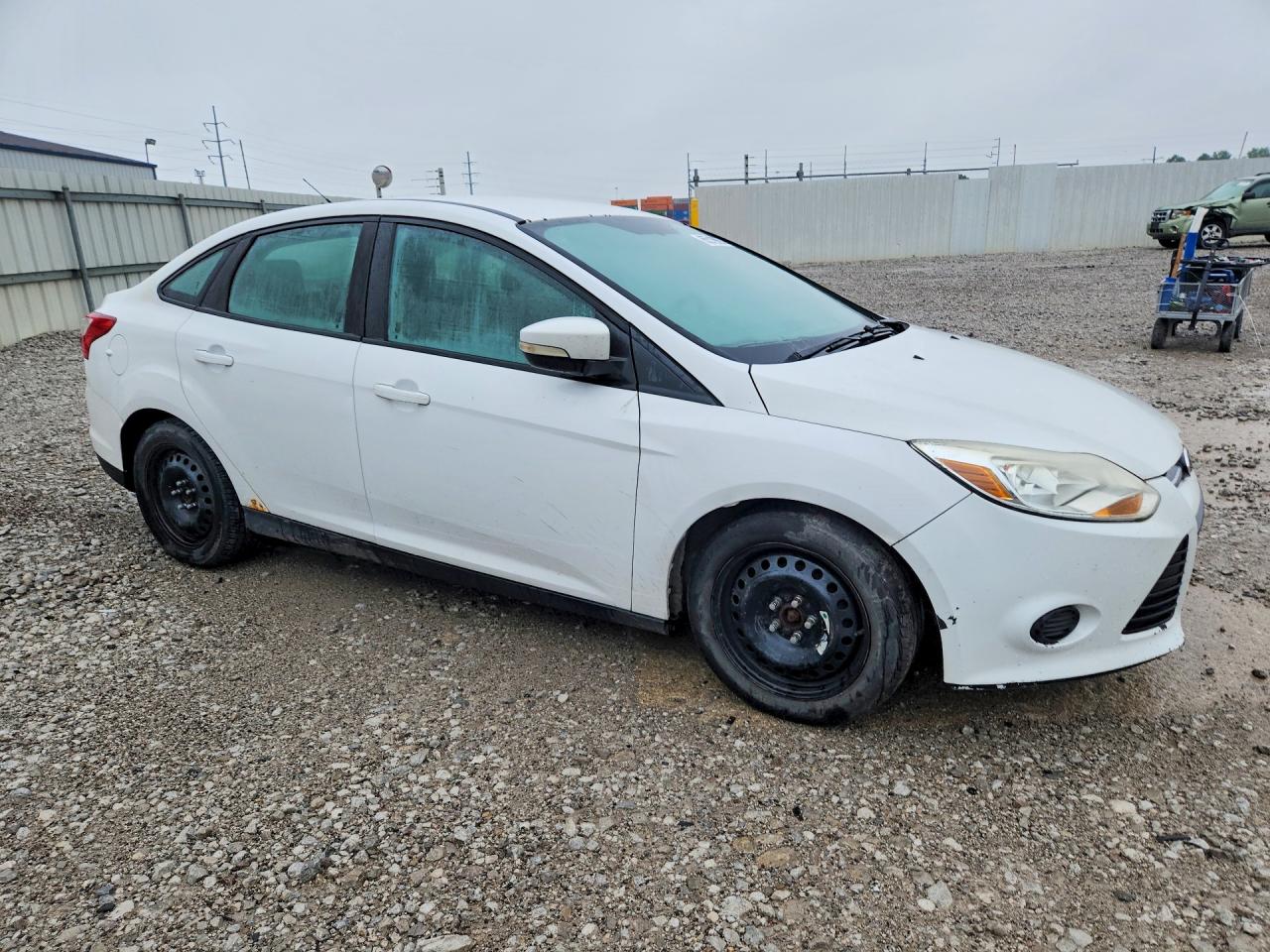 2012 Ford Focus Se White vin: 1FAHP3F27CL272210