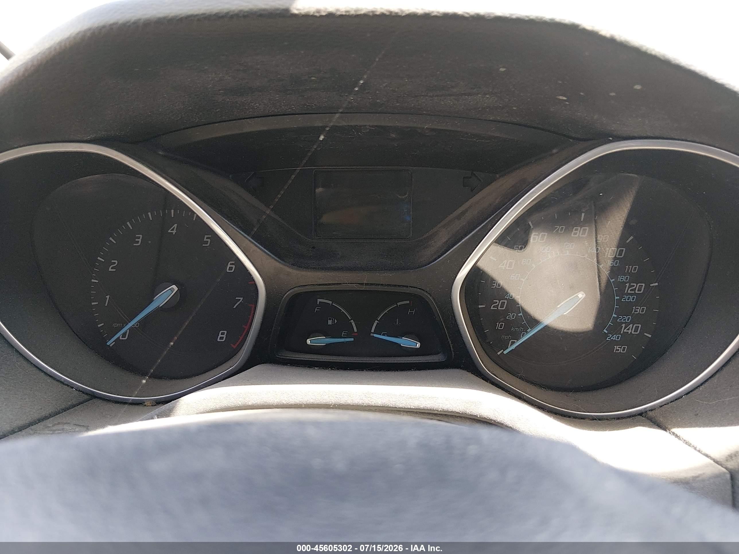2012 Ford Focus Se Blue vin: 1FAHP3F27CL394162