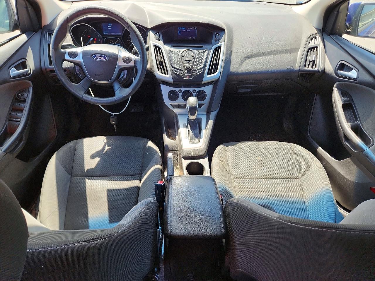 2012 Ford Focus Se Blue vin: 1FAHP3F27CL409162
