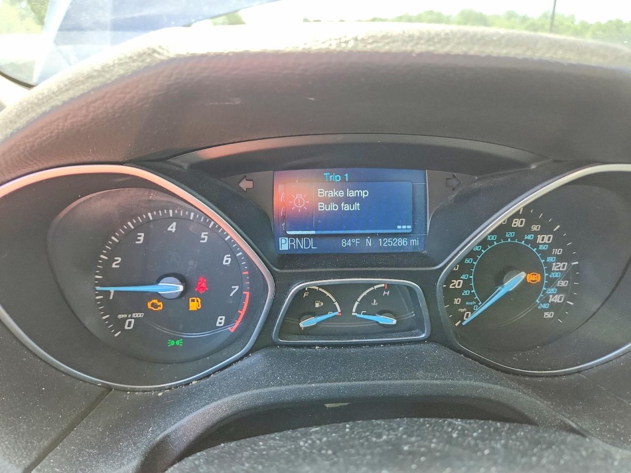 2012 Ford Focus Se Blue vin: 1FAHP3F27CL409162