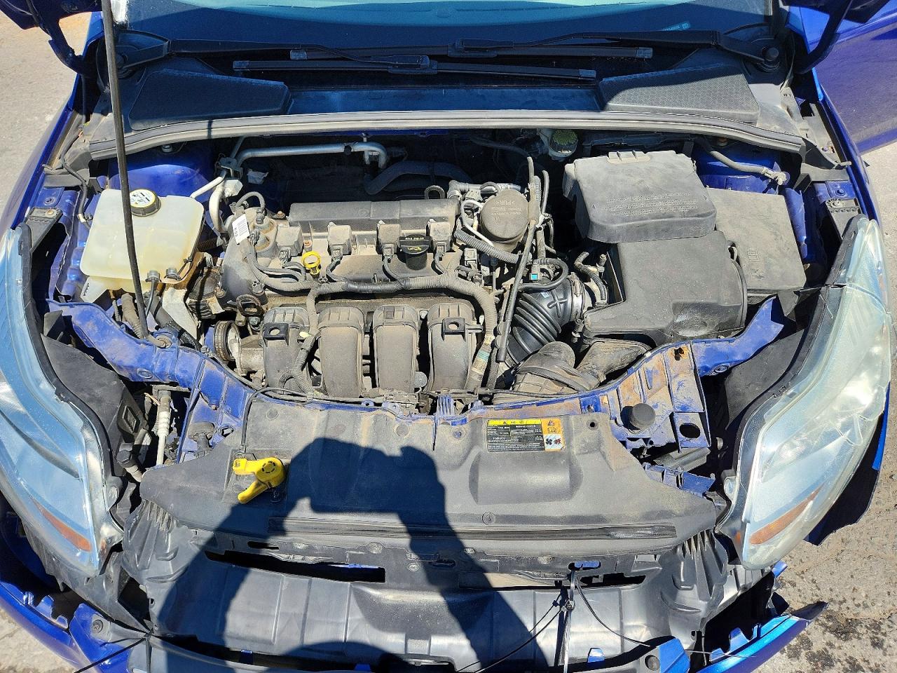 2012 Ford Focus Se Blue vin: 1FAHP3F27CL409162