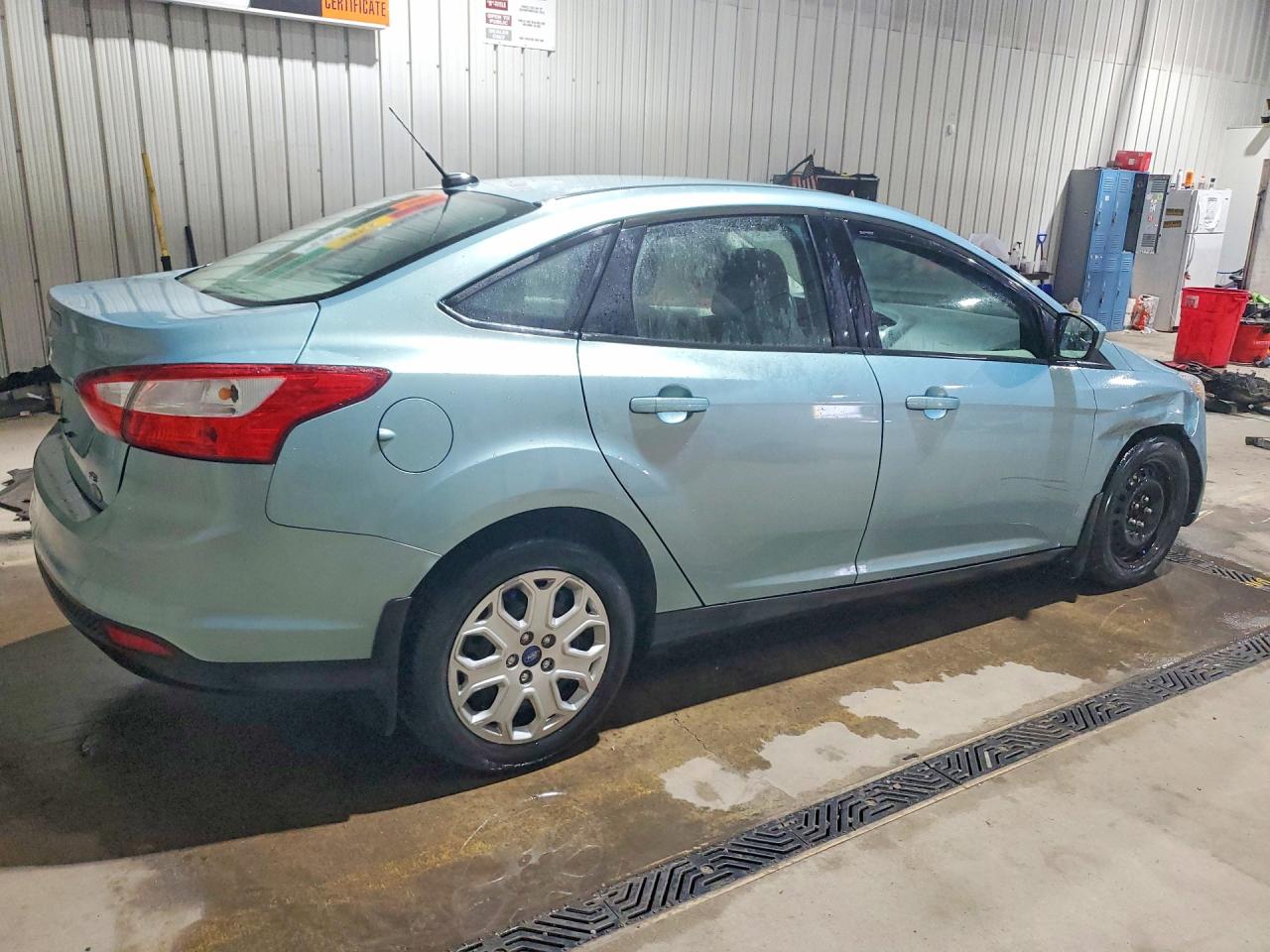 2012 Ford Focus Se Бирюзовый vin: 1FAHP3F27CL412787