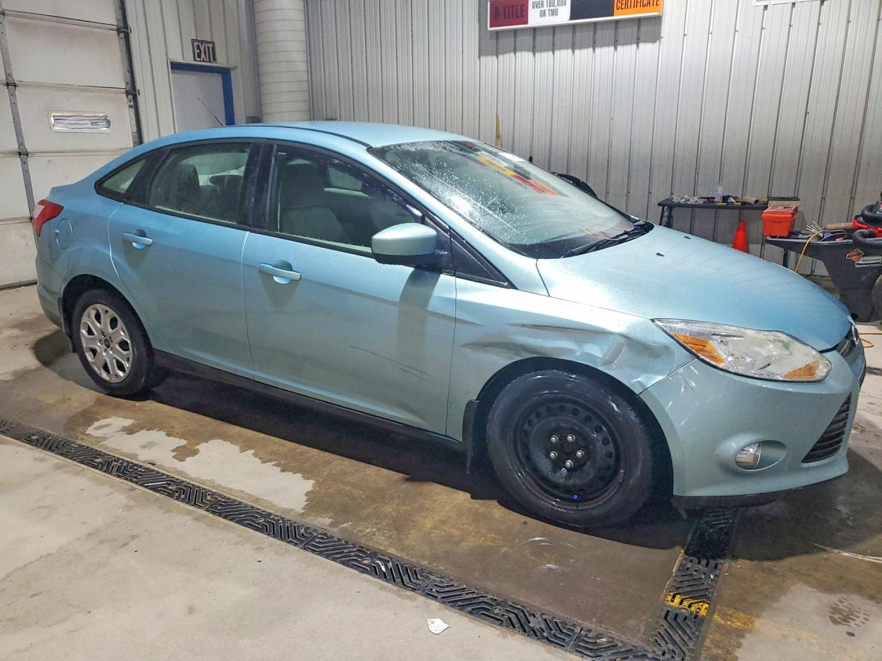 2012 Ford Focus Se Бирюзовый vin: 1FAHP3F27CL412787