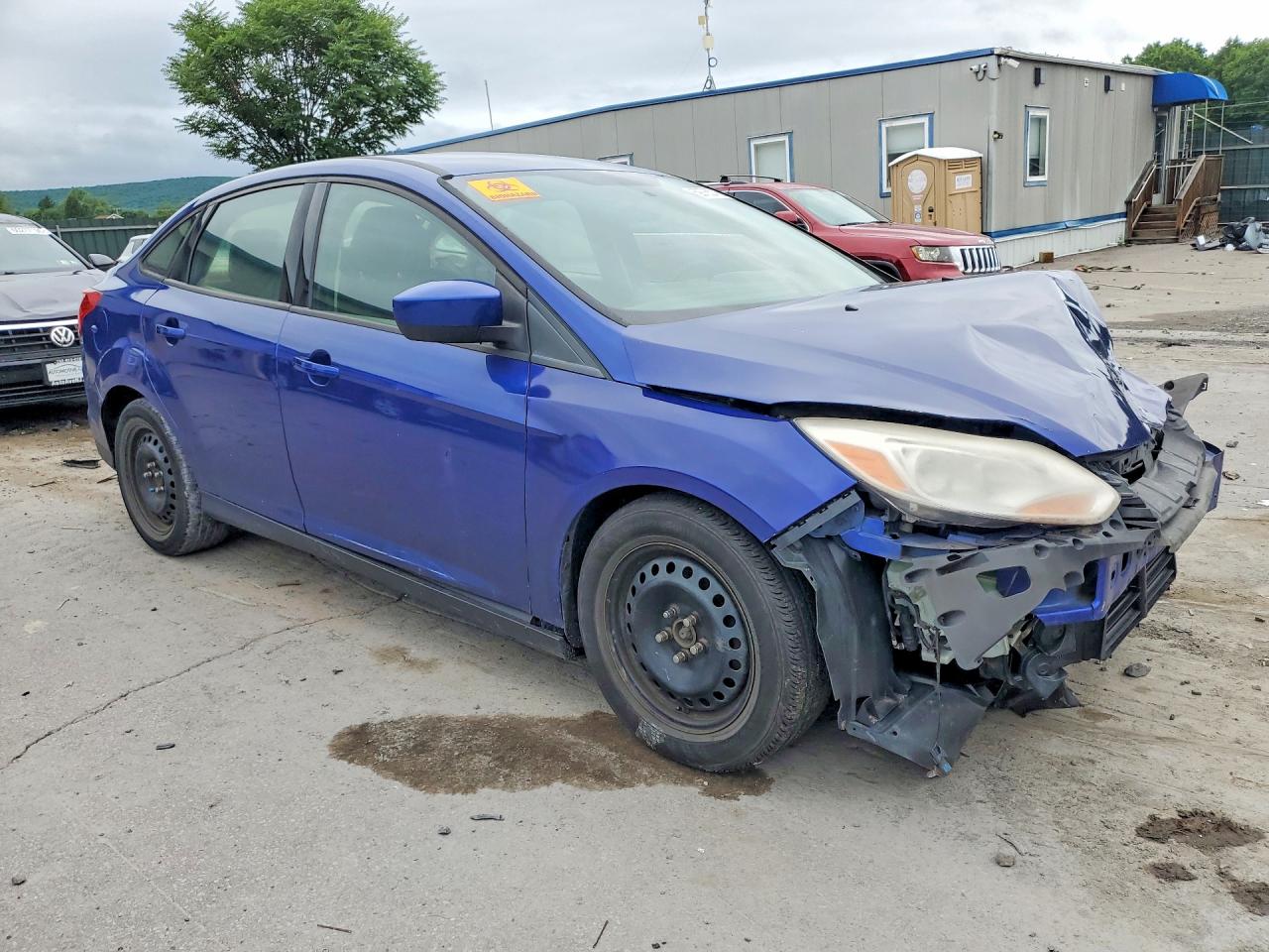 2012 Ford Focus Se Blue vin: 1FAHP3F27CL426303