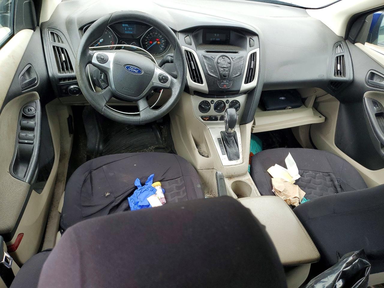 2012 Ford Focus Se Blue vin: 1FAHP3F27CL426303