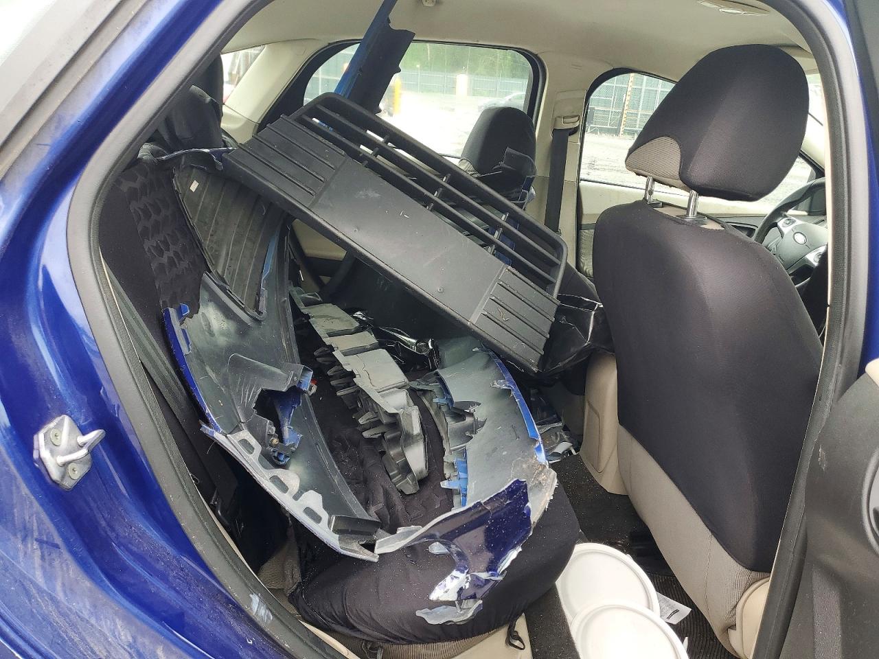2012 Ford Focus Se Blue vin: 1FAHP3F27CL426303
