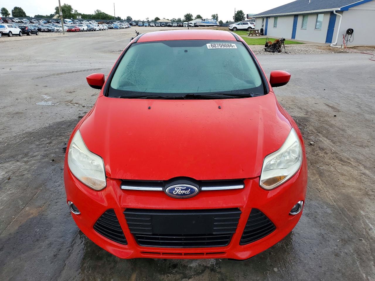 2012 Ford Focus Se Red vin: 1FAHP3F27CL433283