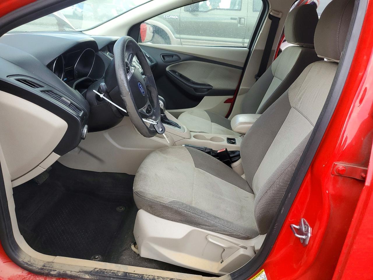 2012 Ford Focus Se Red vin: 1FAHP3F27CL433283