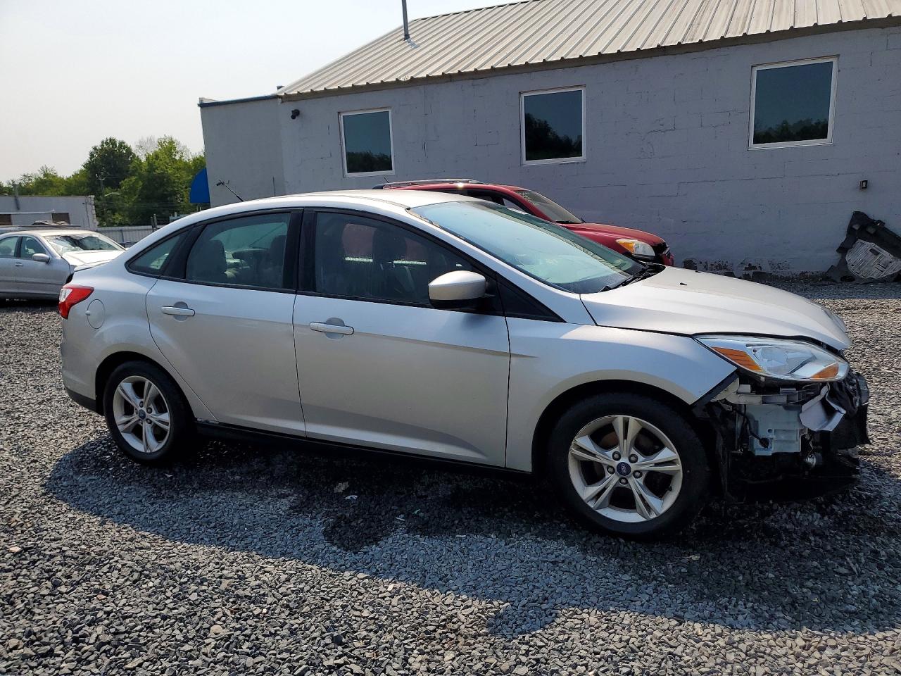 2012 Ford Focus Se Silver vin: 1FAHP3F27CL442274