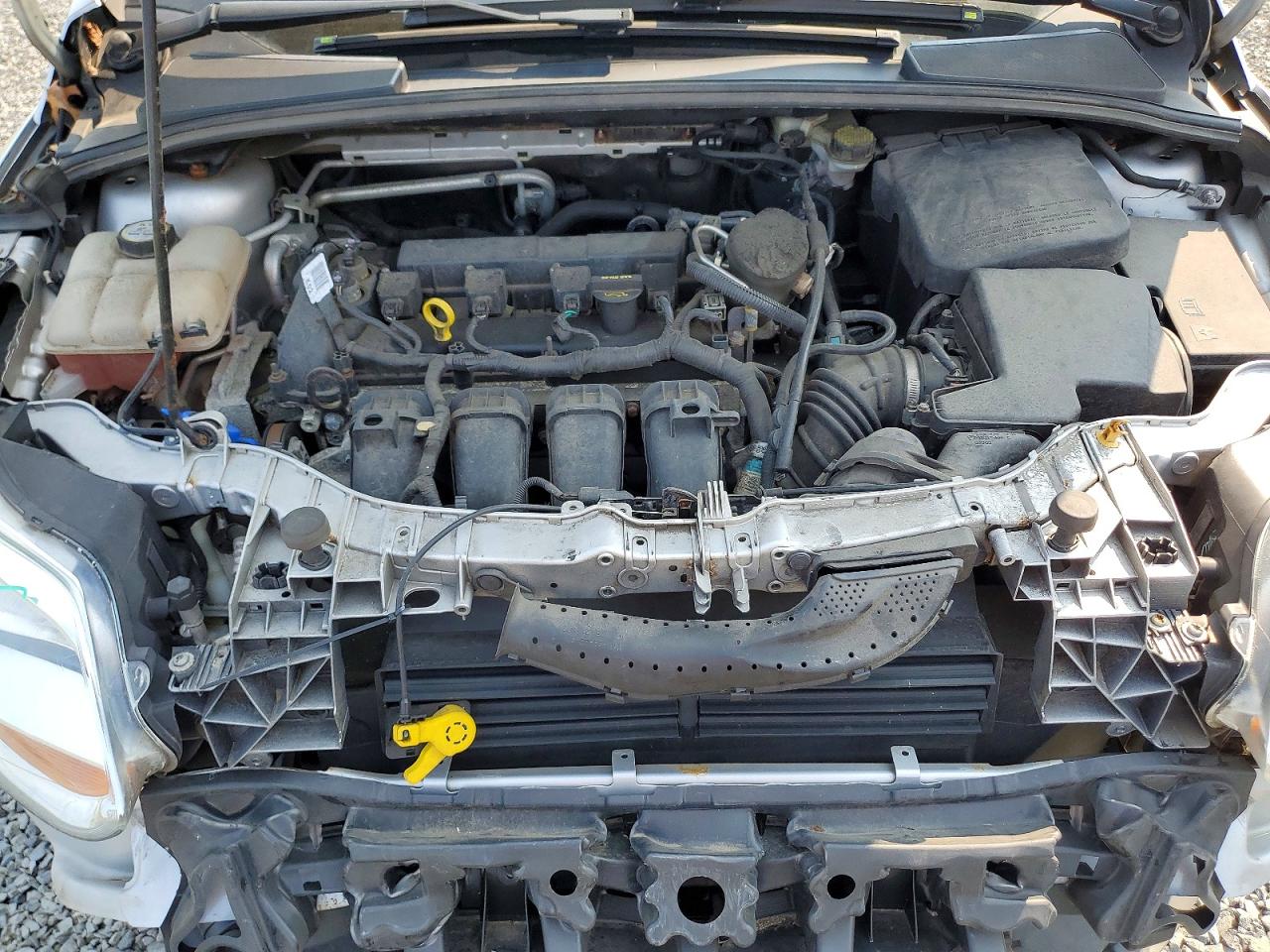 2012 Ford Focus Se Silver vin: 1FAHP3F27CL442274