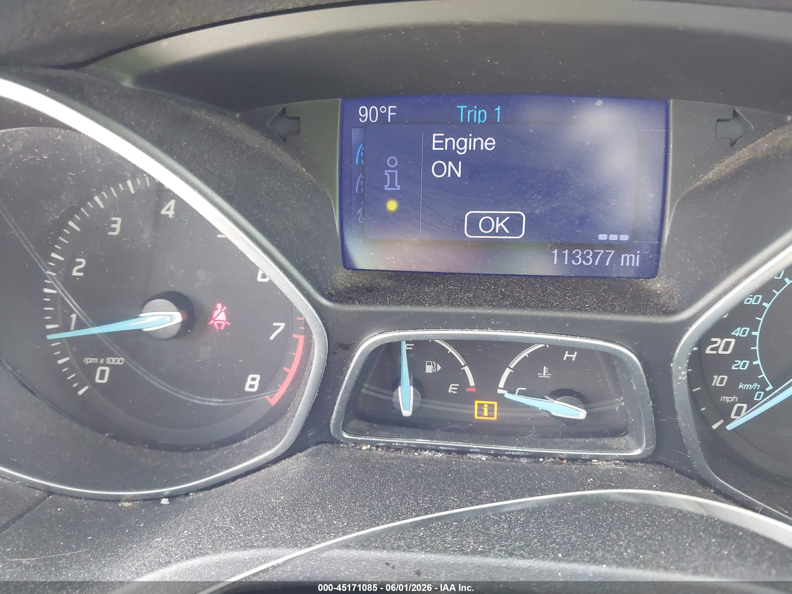 2012 Ford Focus Se Gray vin: 1FAHP3F27CL442906
