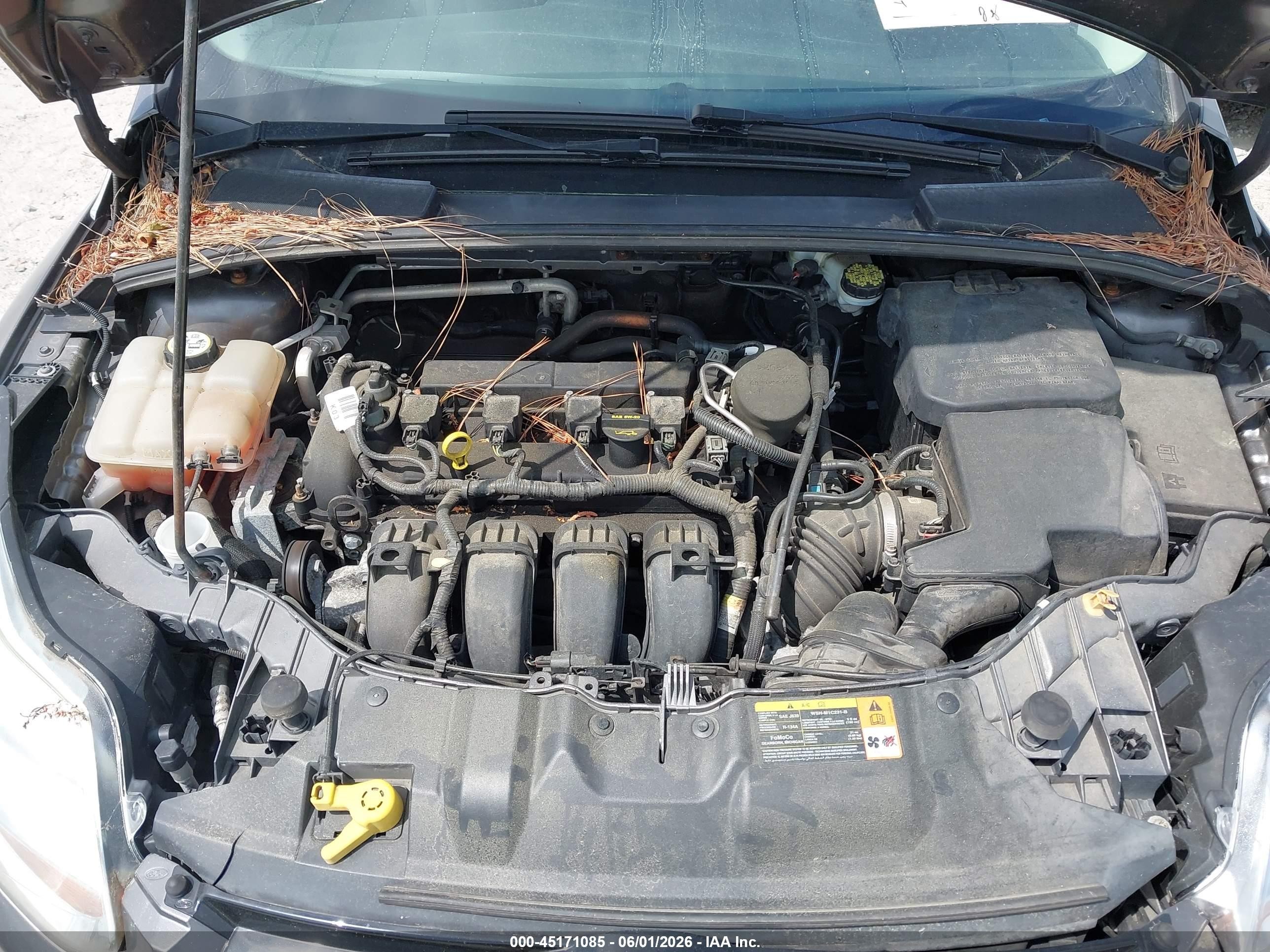 2012 Ford Focus Se Gray vin: 1FAHP3F27CL442906