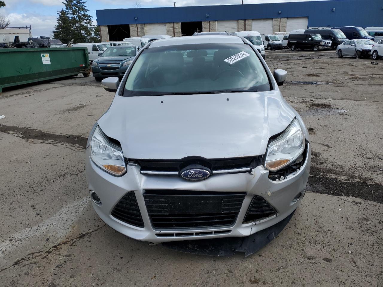 2012 Ford Focus Se Silver vin: 1FAHP3F27CL448270