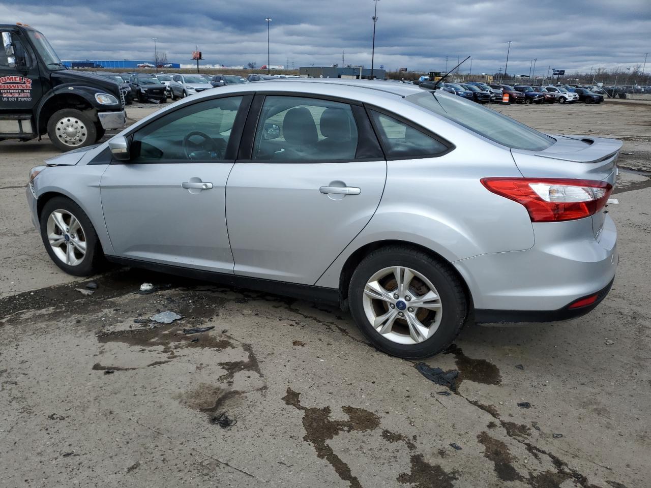2012 Ford Focus Se Silver vin: 1FAHP3F27CL448270