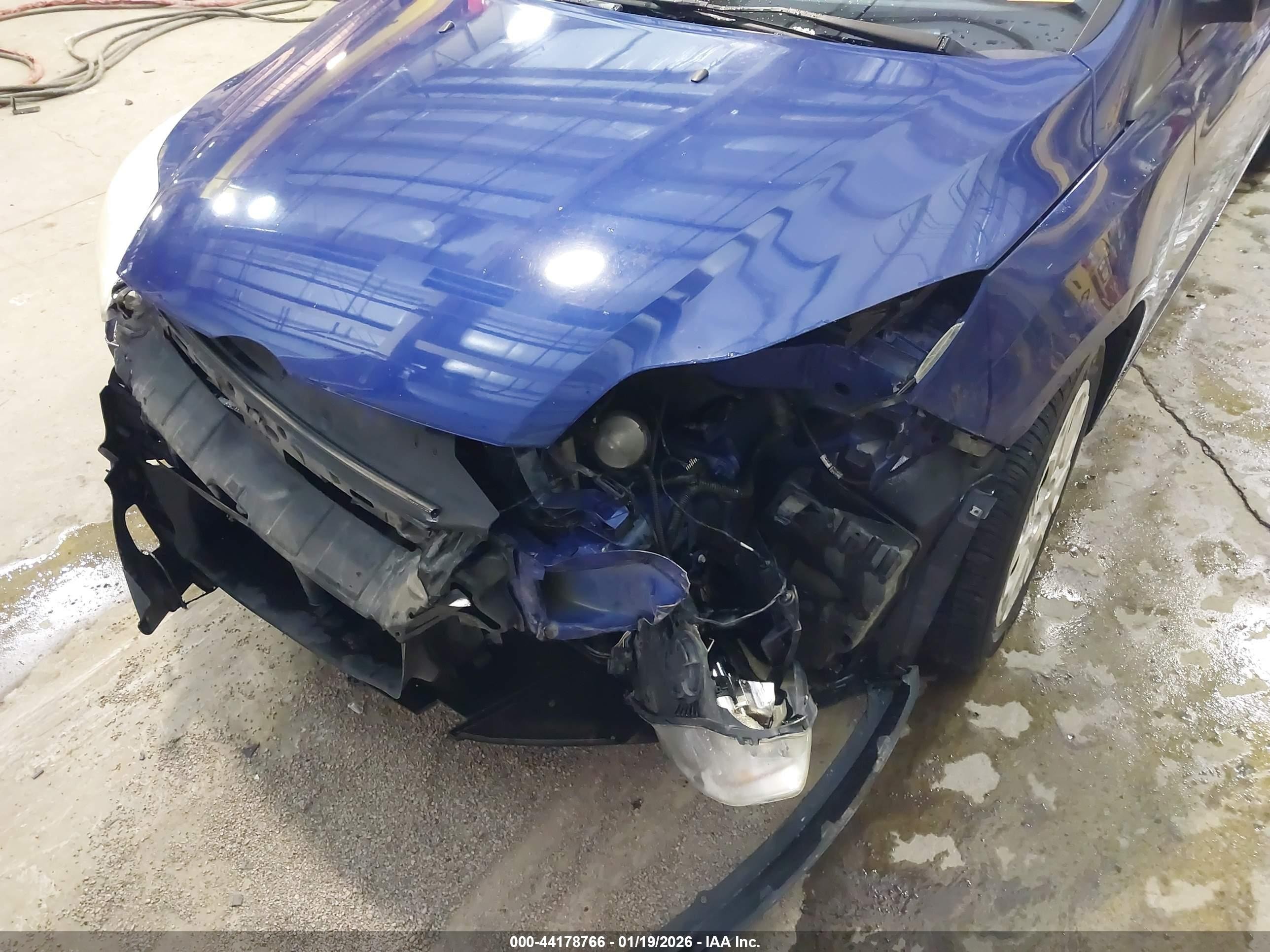 2012 Ford Focus Se Blue vin: 1FAHP3F27CL456157