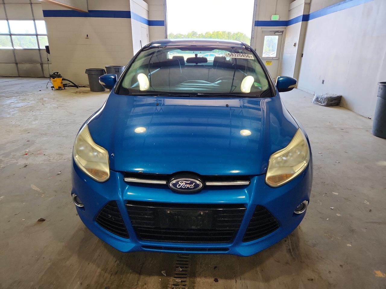 2012 Ford Focus Se Blue vin: 1FAHP3F27CL460399