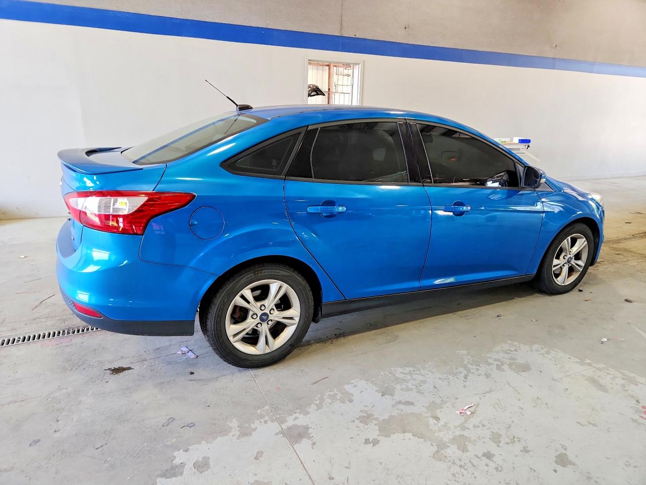 2012 Ford Focus Se Blue vin: 1FAHP3F27CL460399