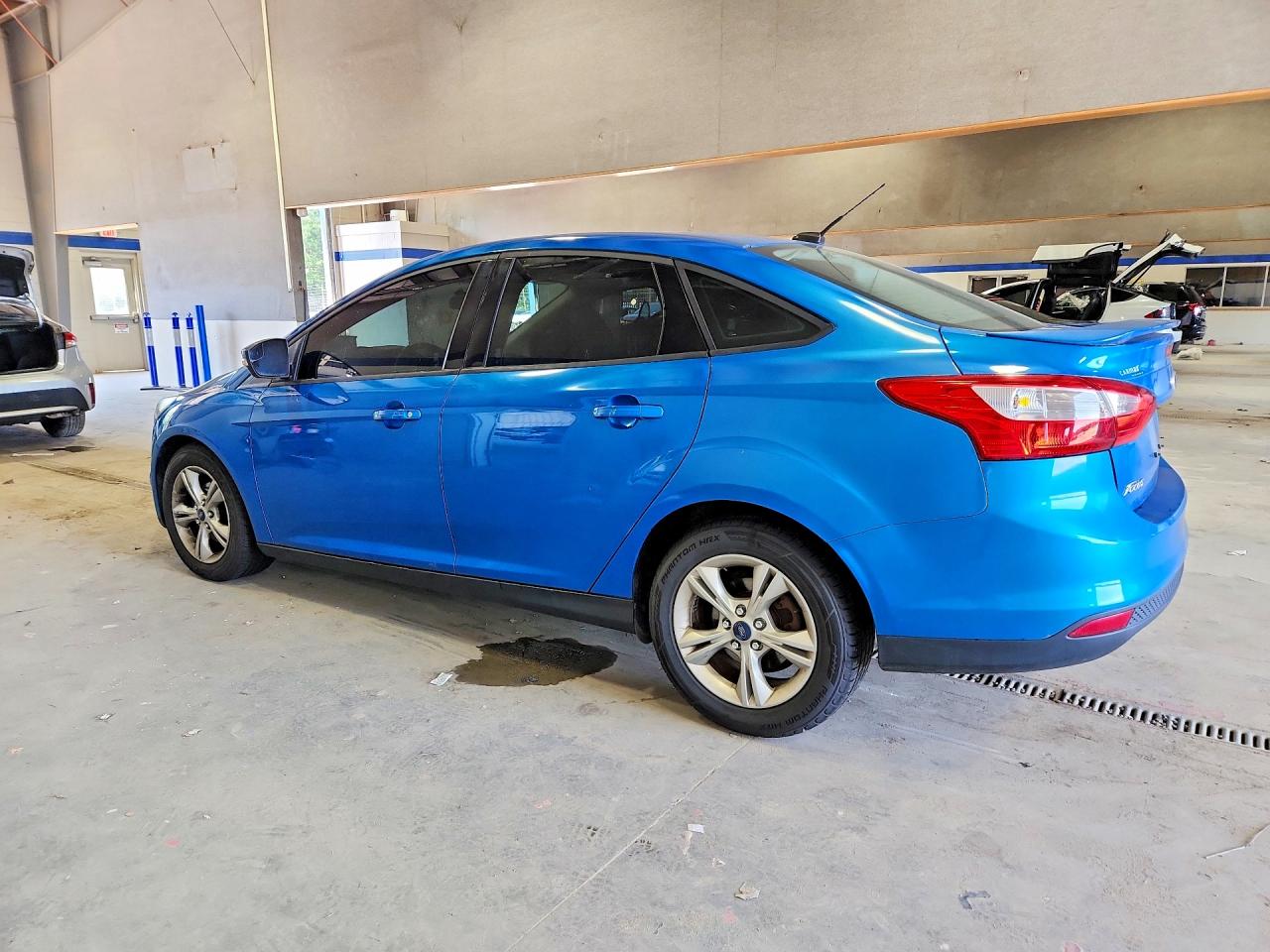 2012 Ford Focus Se Blue vin: 1FAHP3F27CL460399