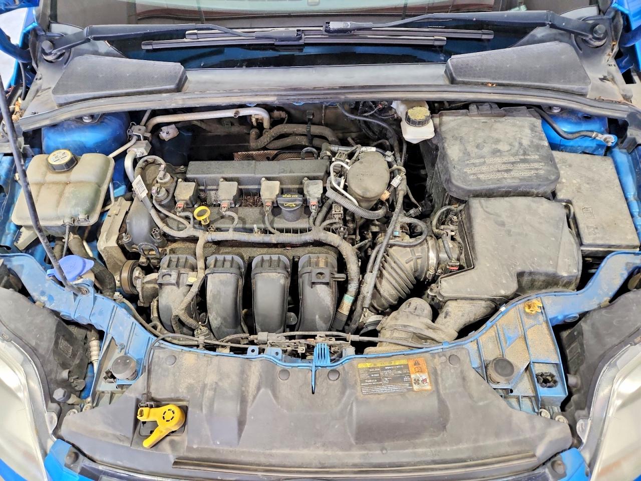 2012 Ford Focus Se Blue vin: 1FAHP3F27CL460399