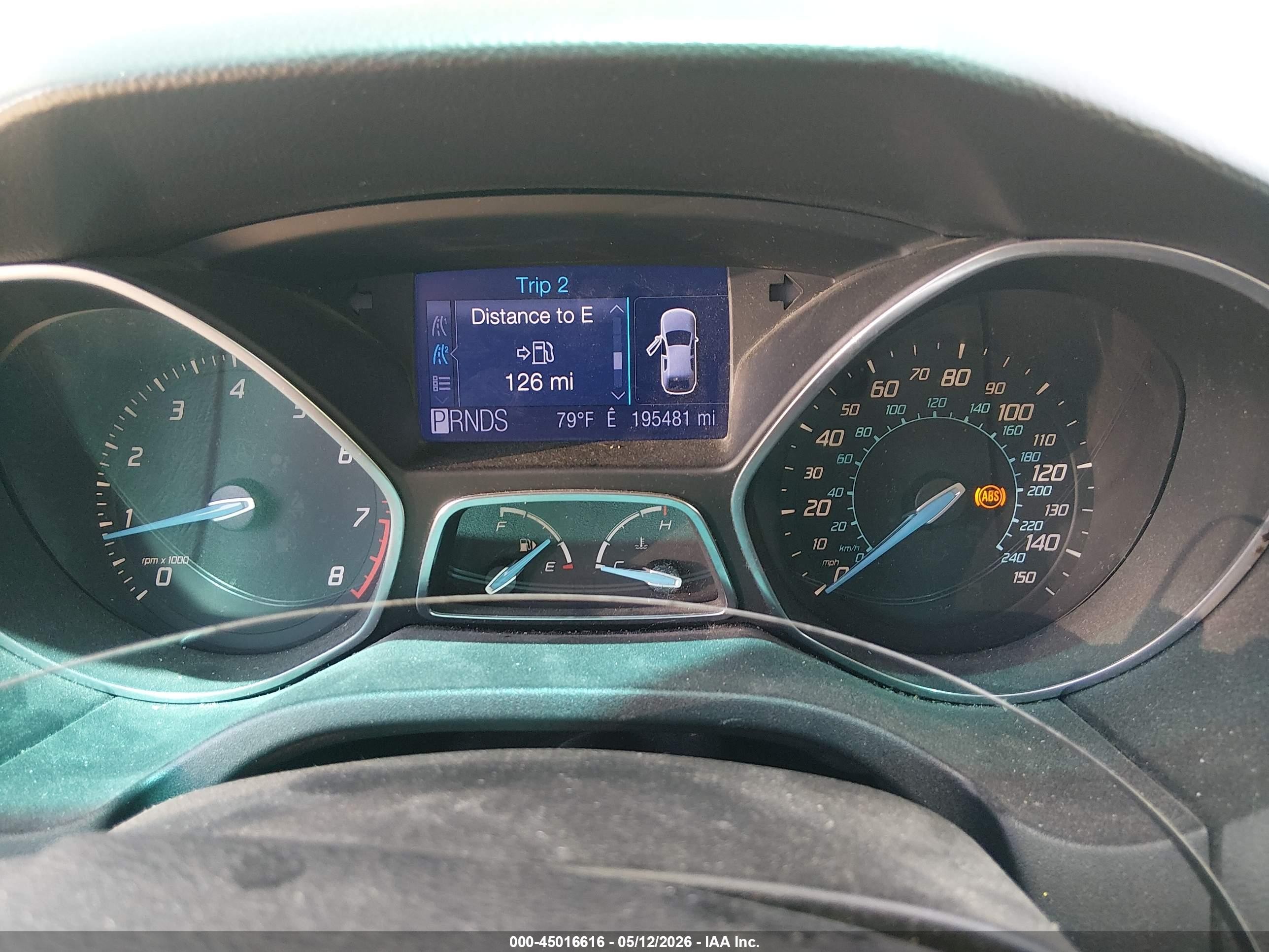 2012 Ford Focus Se Gray vin: 1FAHP3F27CL462931