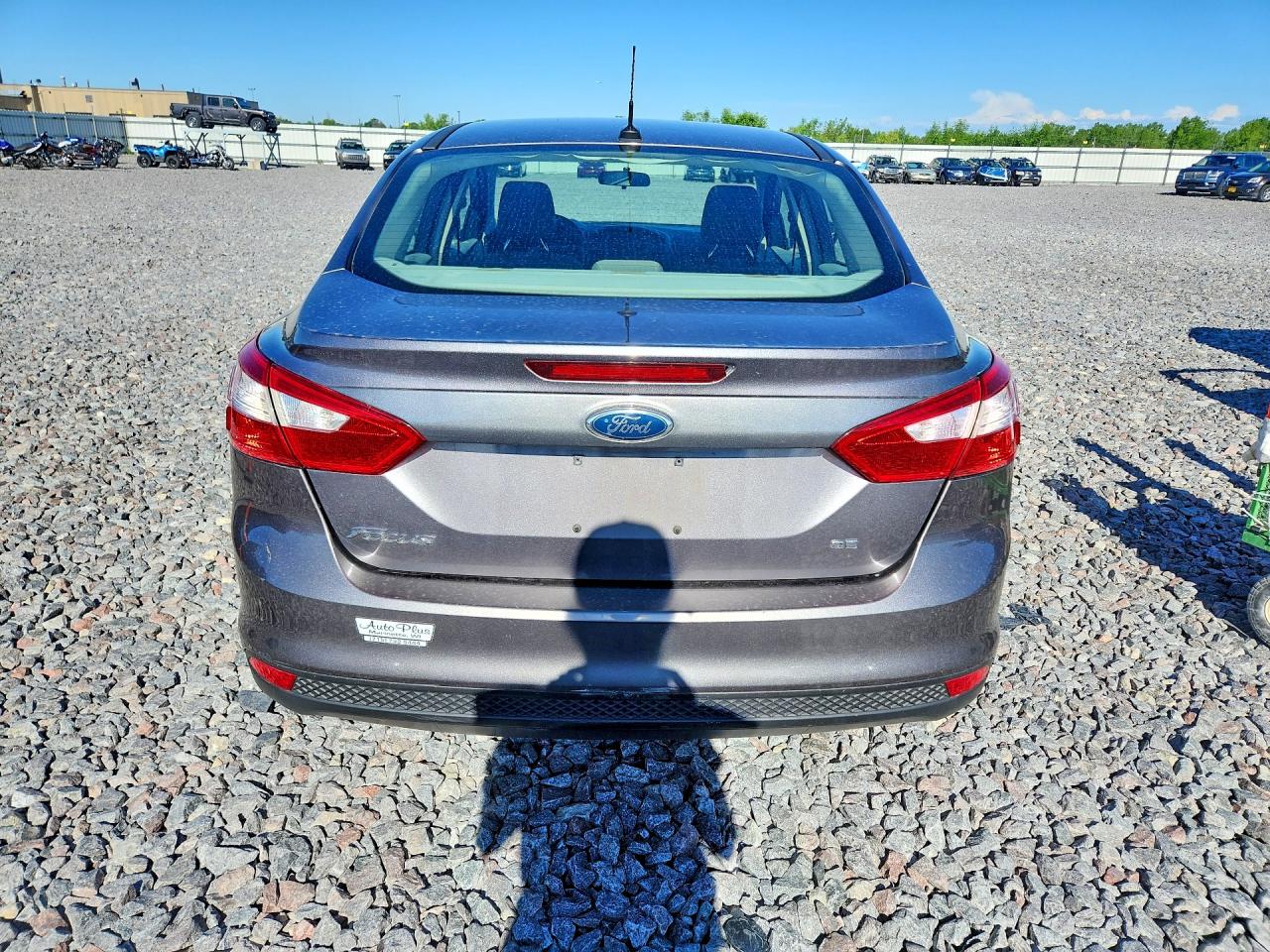 2012 Ford Focus Se Gray vin: 1FAHP3F28CL131579