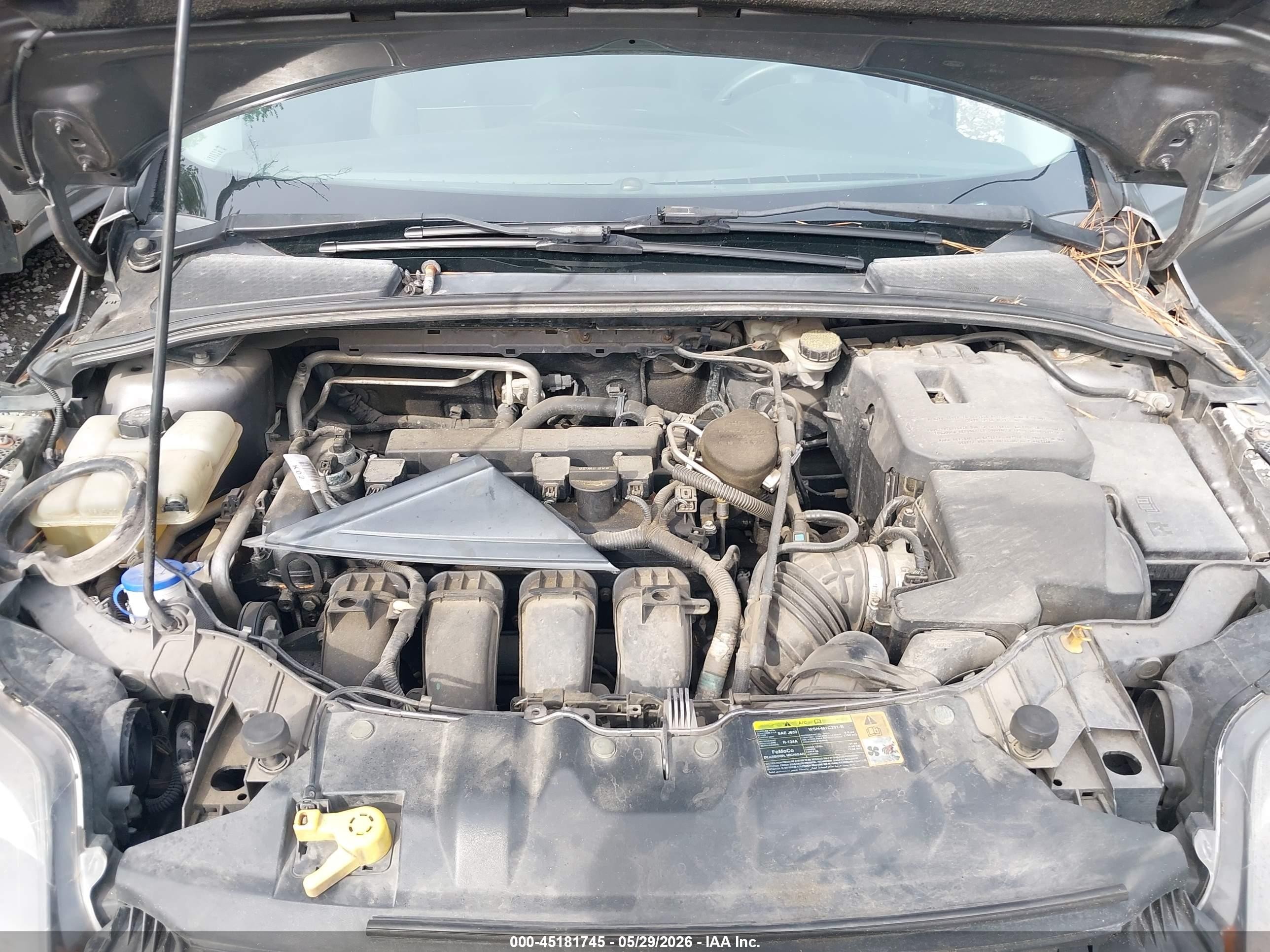 2012 Ford Focus Se Gray vin: 1FAHP3F28CL201534