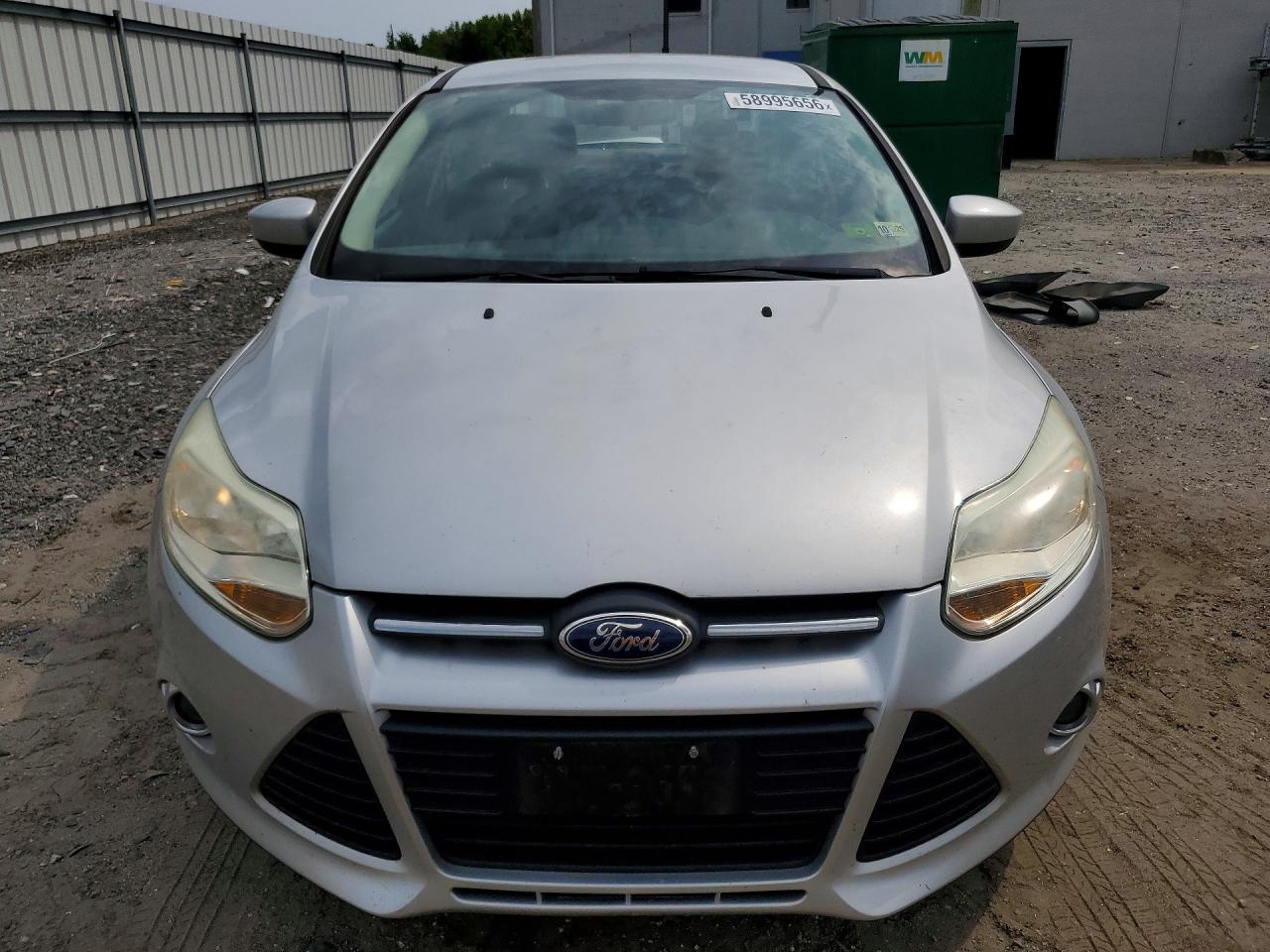 2012 Ford Focus Se Silver vin: 1FAHP3F28CL217331