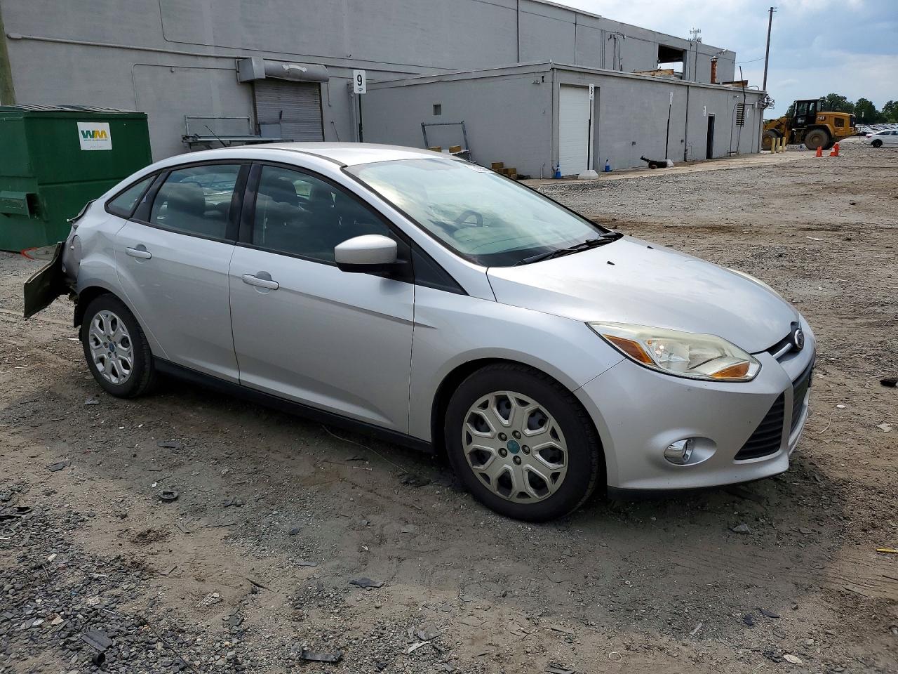 2012 Ford Focus Se Silver vin: 1FAHP3F28CL217331