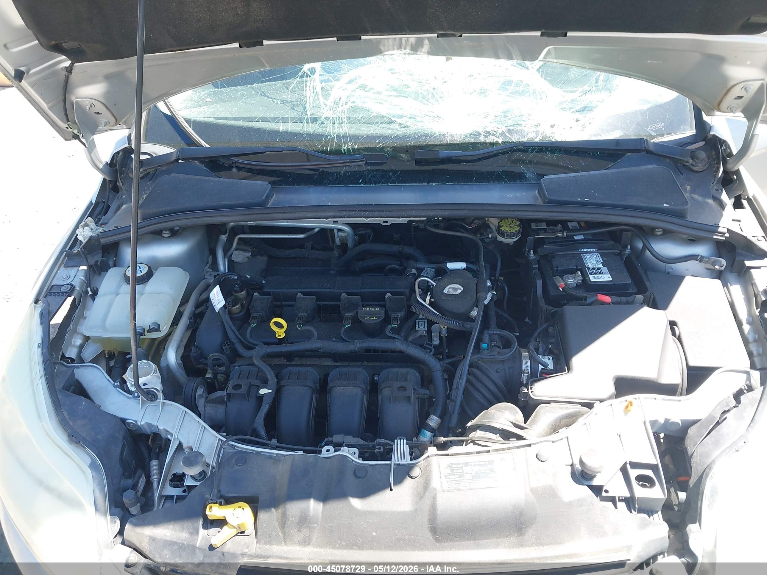 2012 Ford Focus Se Silver vin: 1FAHP3F28CL229642