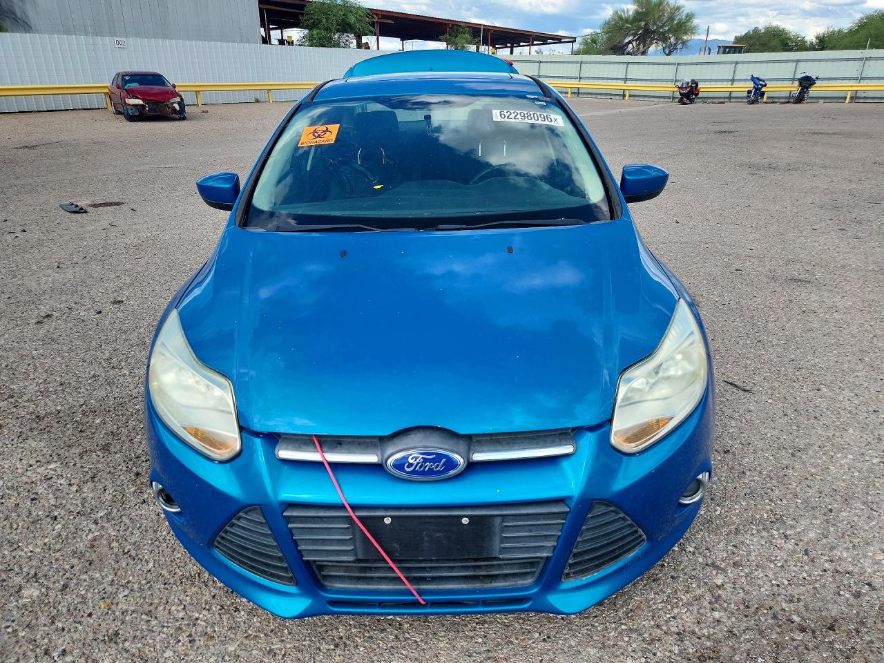 2012 Ford Focus Se Blue vin: 1FAHP3F28CL274032