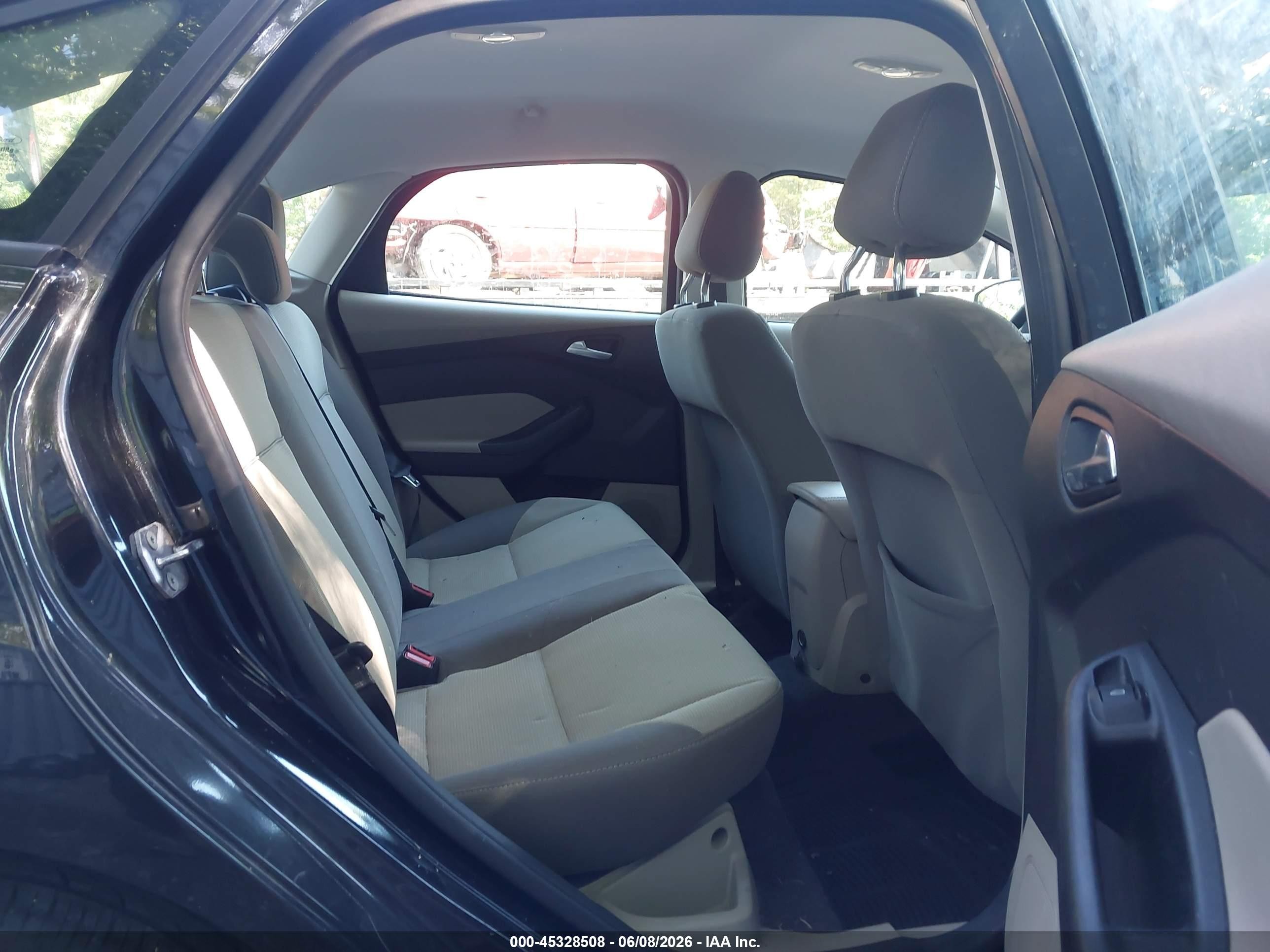 2012 Ford Focus Se Black vin: 1FAHP3F28CL297519