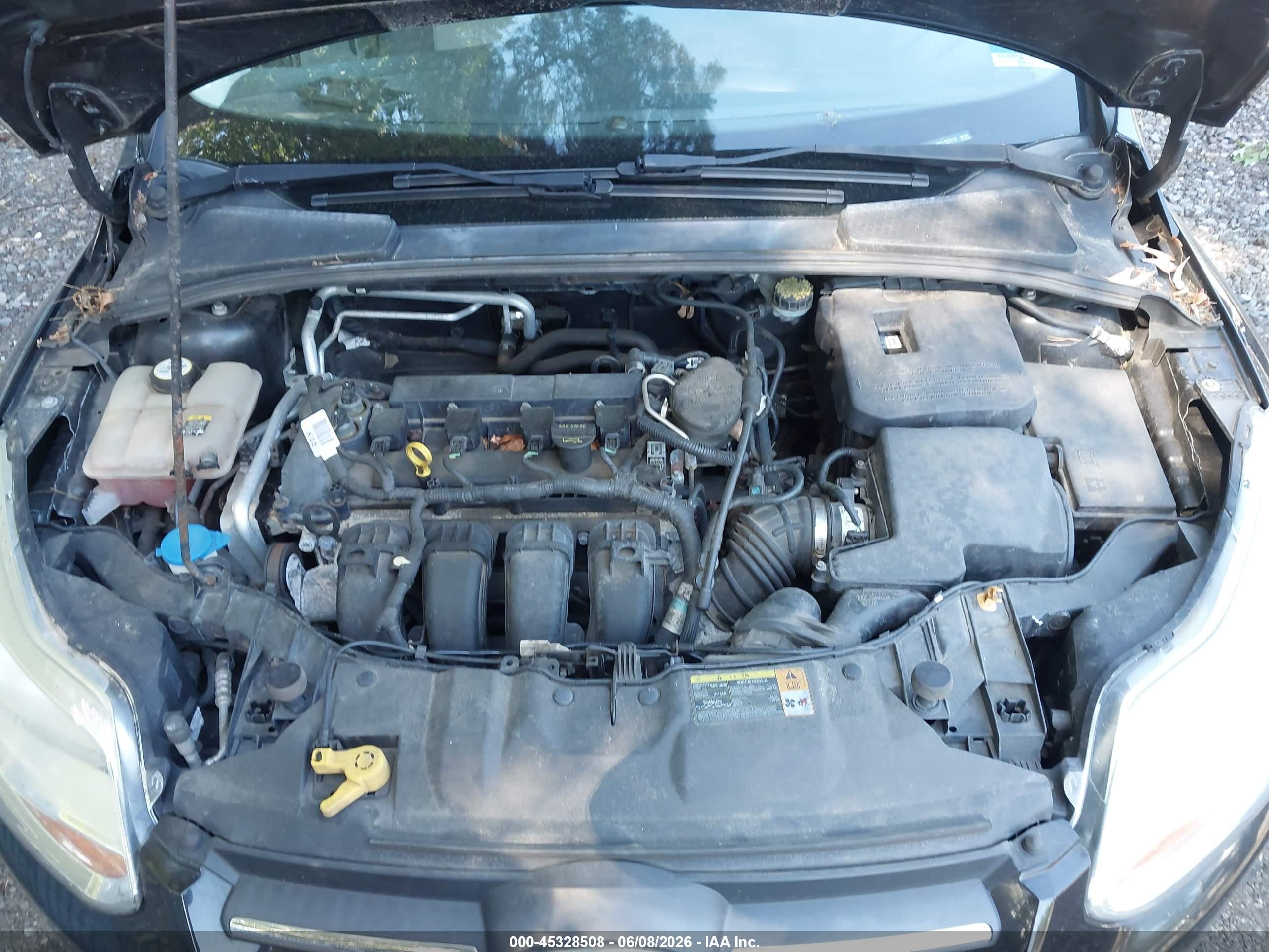 2012 Ford Focus Se Black vin: 1FAHP3F28CL297519