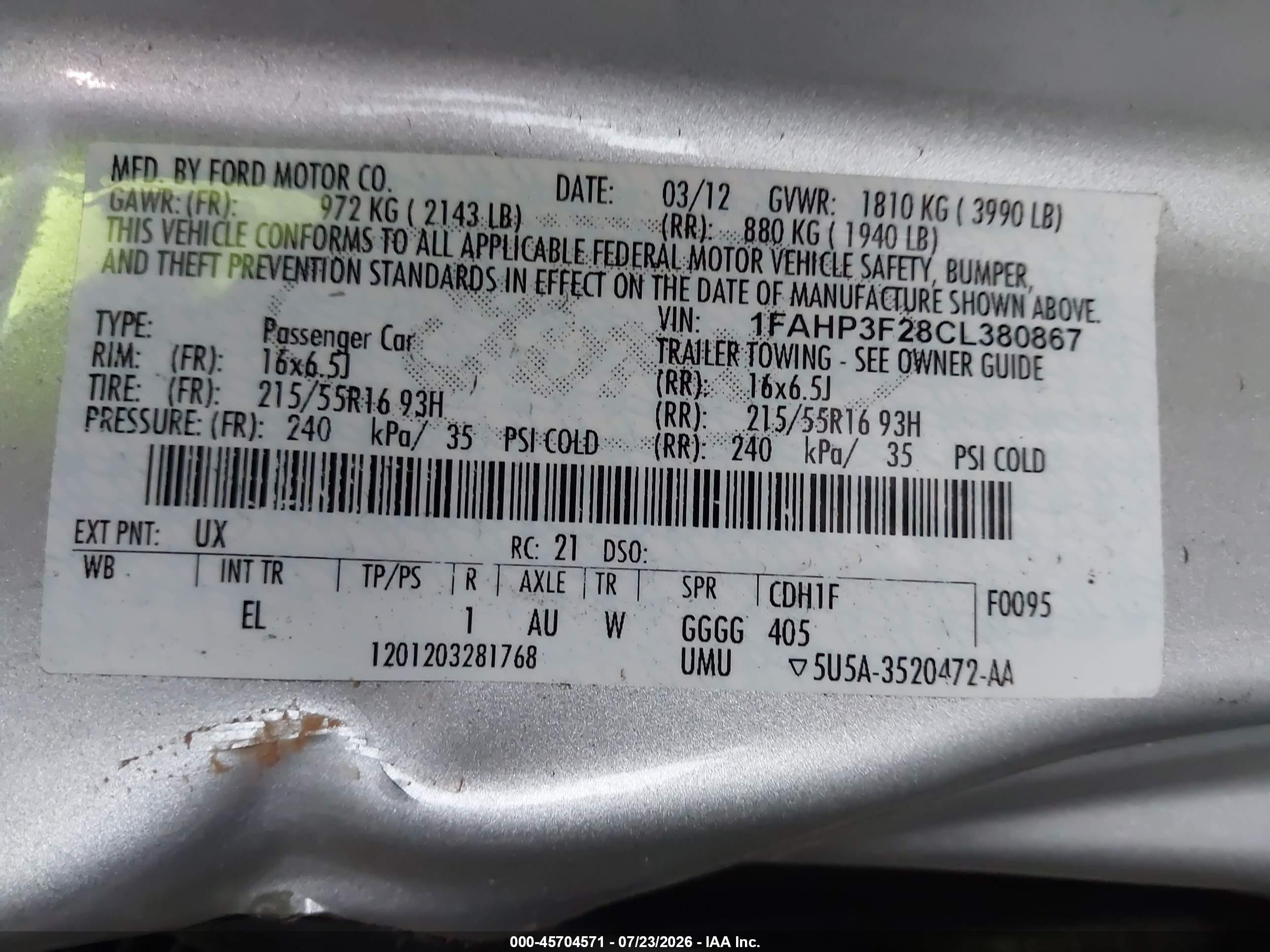 2012 Ford Focus Se Gray vin: 1FAHP3F28CL380867