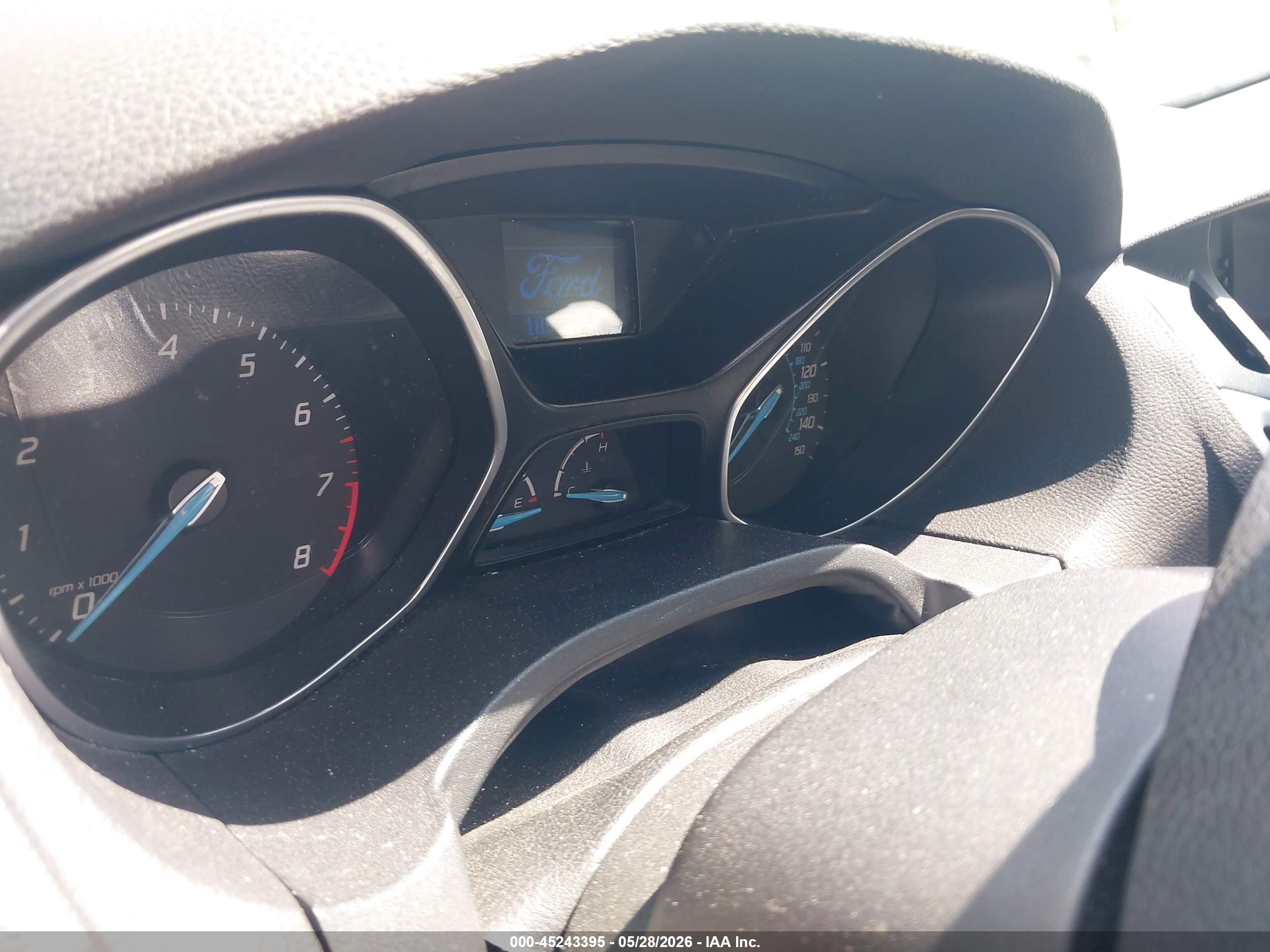 2012 Ford Focus Se Blue vin: 1FAHP3F28CL405699