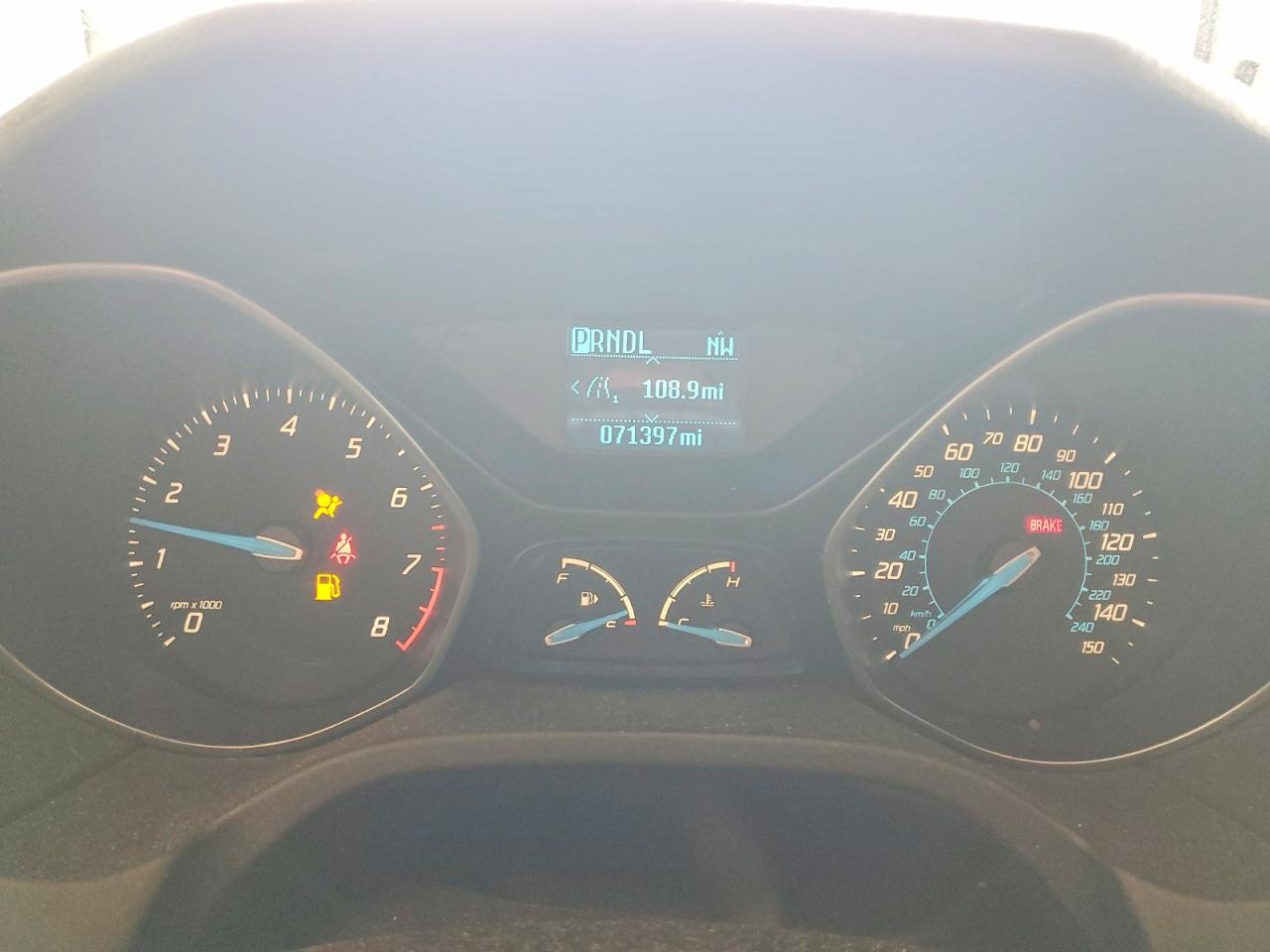 2012 Ford Focus Se Red vin: 1FAHP3F28CL432563